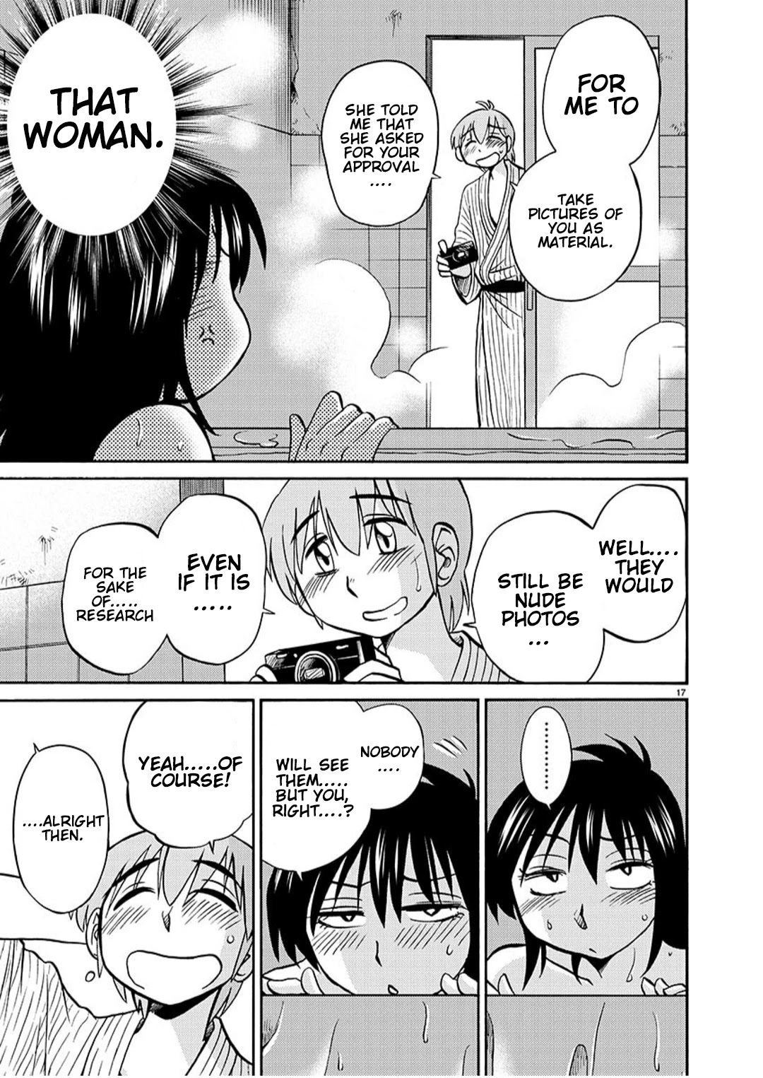 Rakujitsu no Pathos Chapter 93 page 18 - Chapter 93: Aki, How Many Pictures Are You Taking?