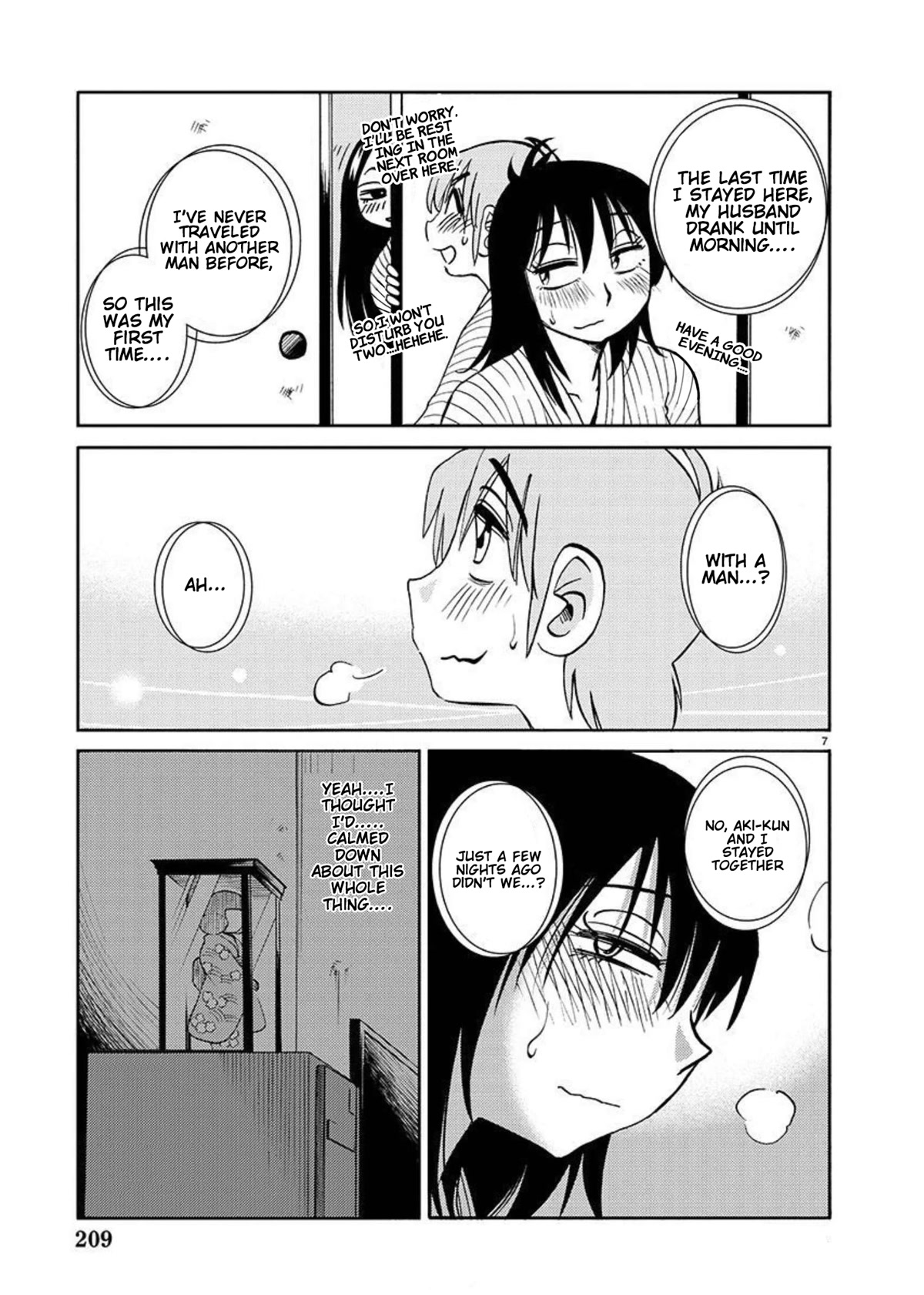 Rakujitsu no Pathos Chapter 96 page 9 - Chapter 96: Is This Really Adultery?