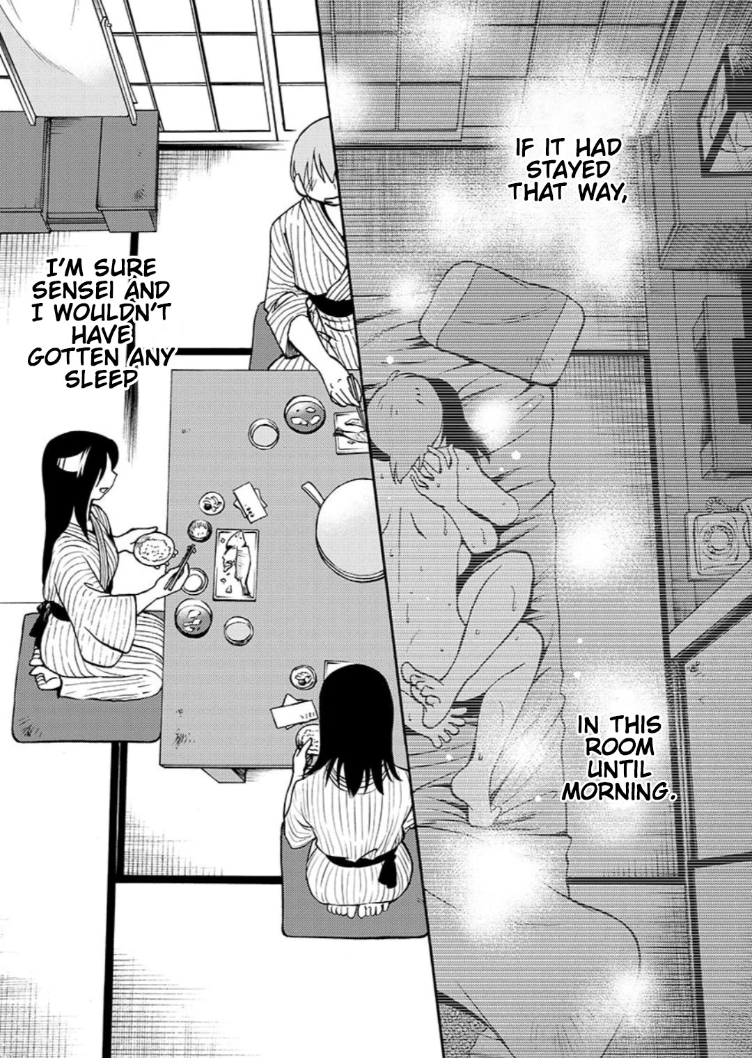 Rakujitsu no Pathos Chapter 97 page 10 - Chapter 97: Is It The Same Thing As "Up and Then Down?"