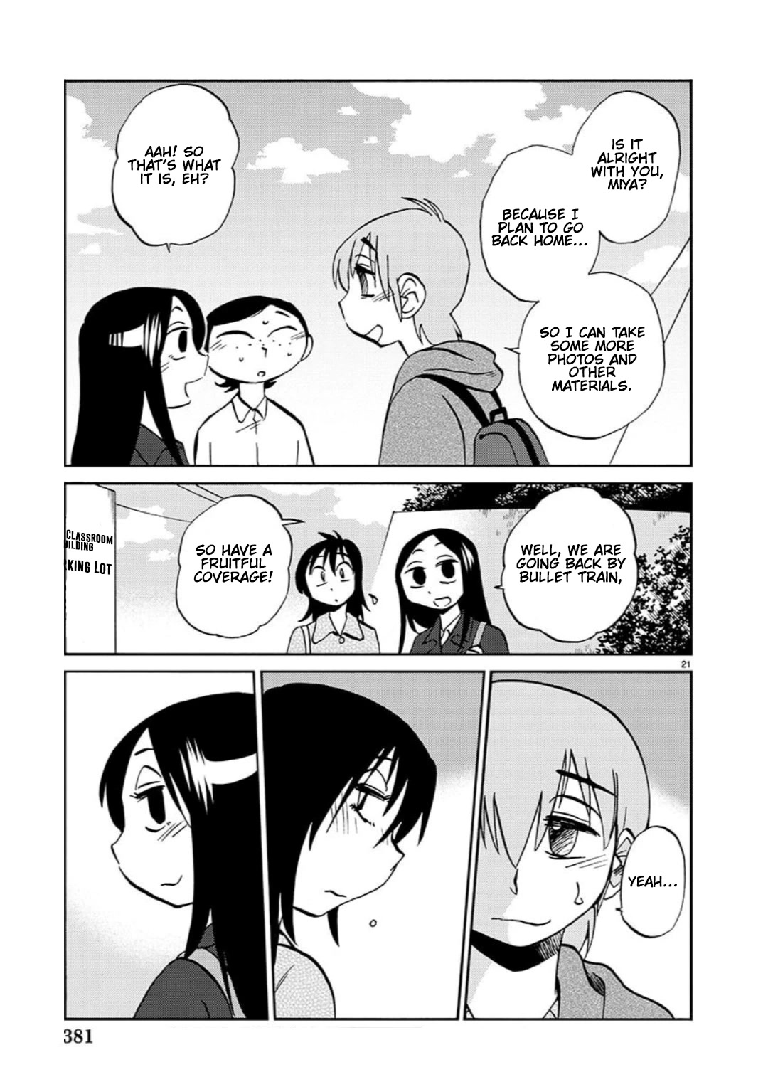 Rakujitsu no Pathos Chapter 97 page 22 - Chapter 97: Is It The Same Thing As "Up and Then Down?"
