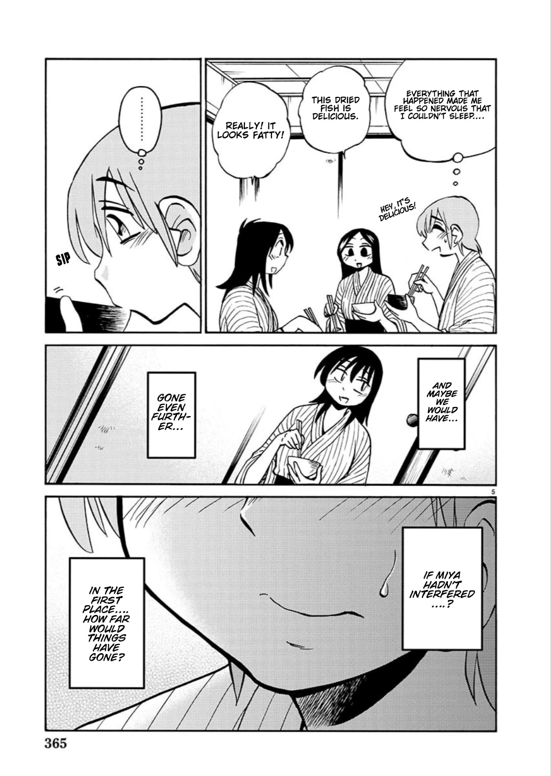 Rakujitsu no Pathos Chapter 97 page 6 - Chapter 97: Is It The Same Thing As "Up and Then Down?"