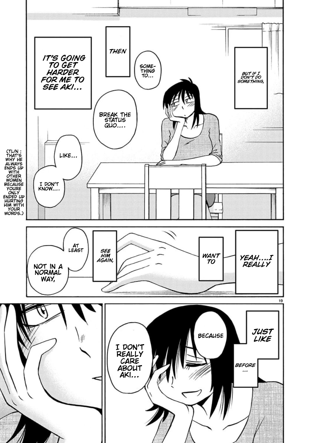 Rakujitsu no Pathos Chapter 98 page 20 - Chapter 98: Is She The One Instead of Me?