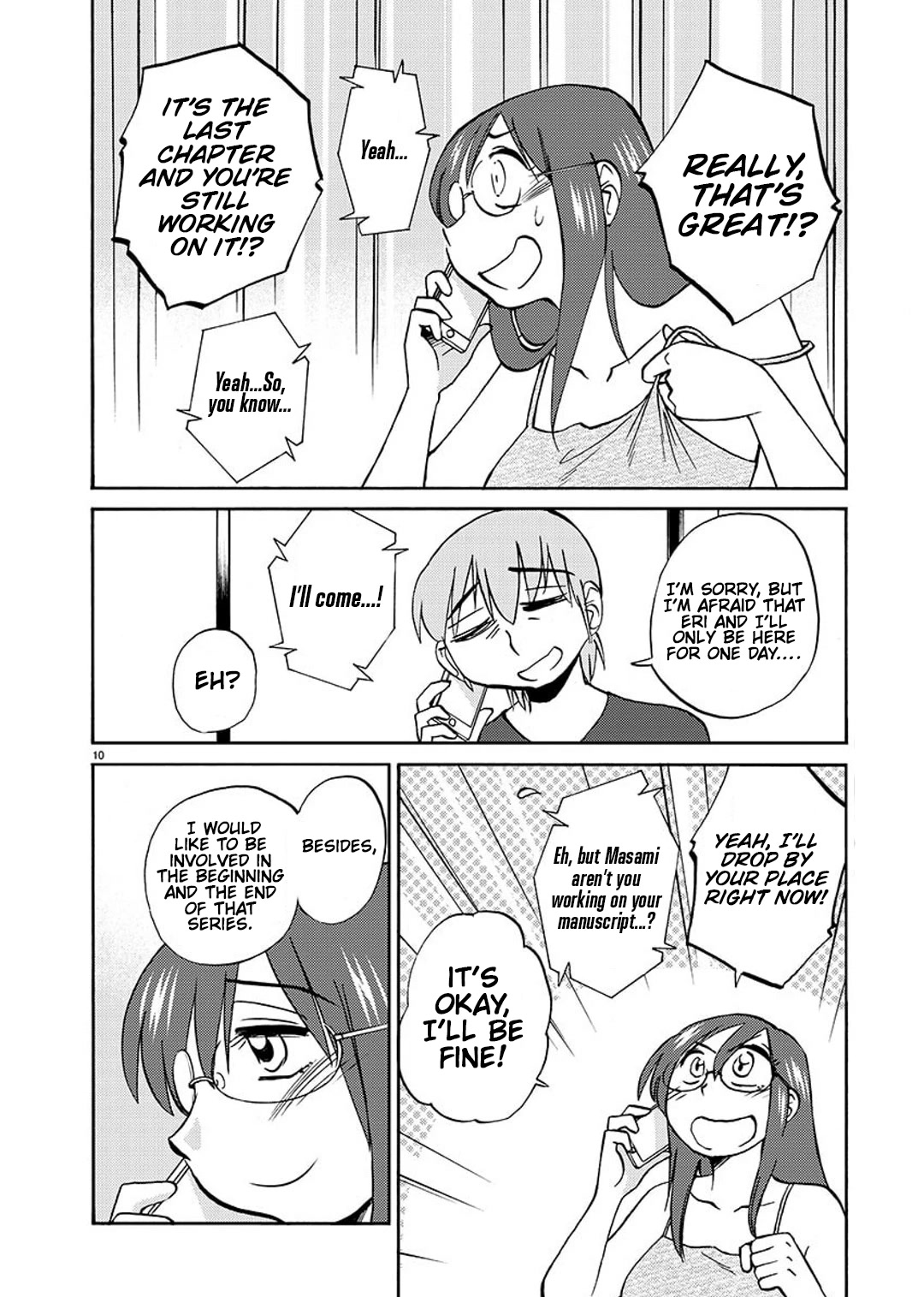 Rakujitsu no Pathos Chapter 99 page 11 - Chapter 99: Why Those Three?