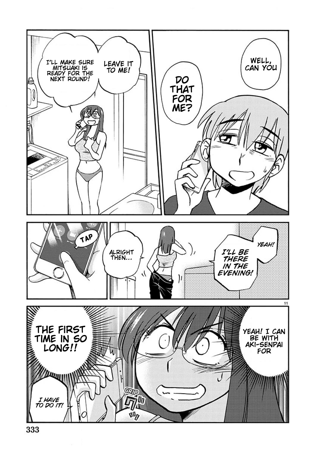 Rakujitsu no Pathos Chapter 99 page 12 - Chapter 99: Why Those Three?