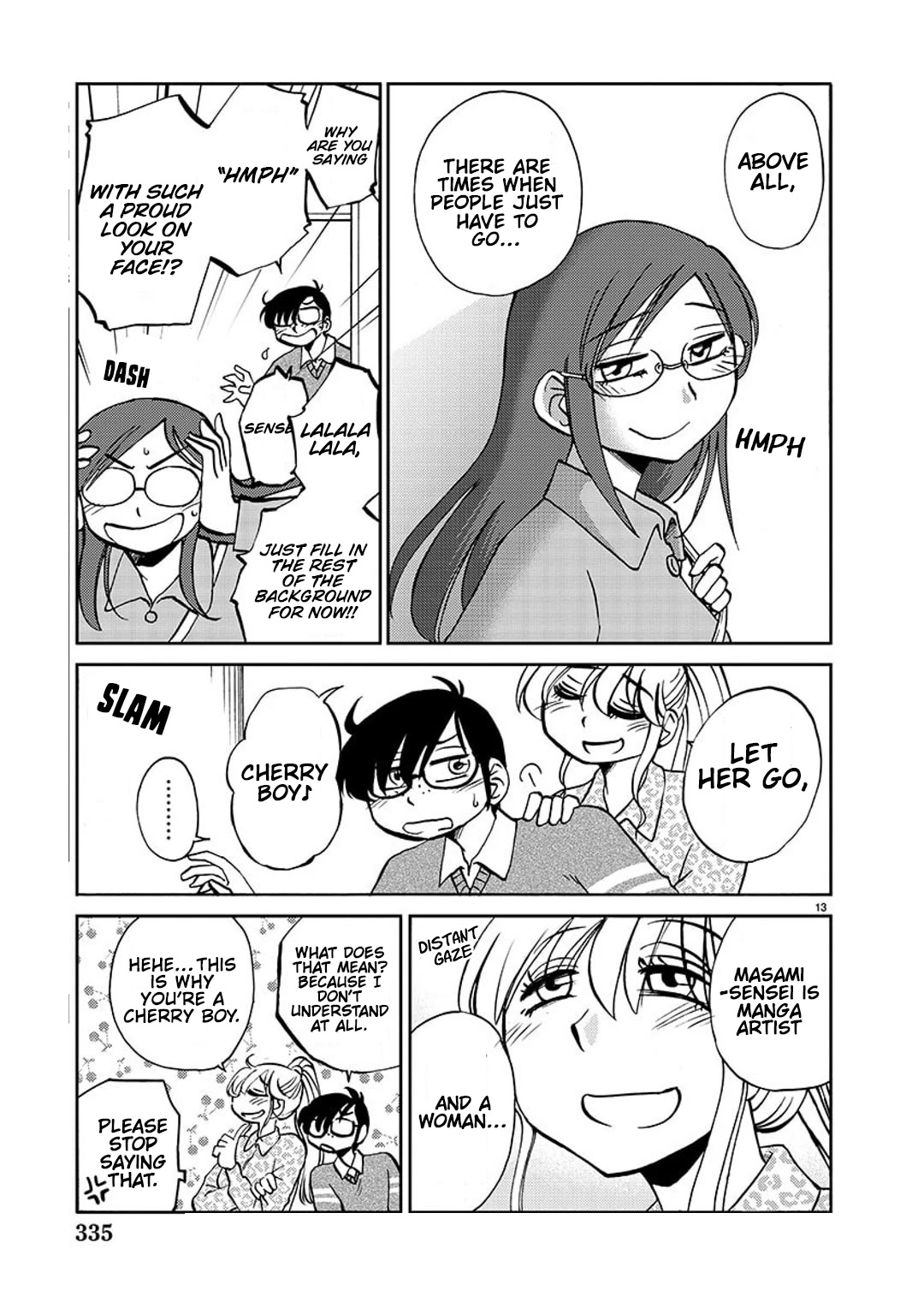Rakujitsu no Pathos Chapter 99 page 14 - Chapter 99: Why Those Three?