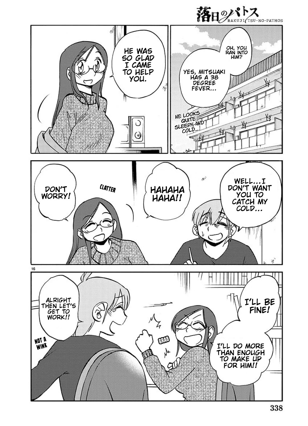 Rakujitsu no Pathos Chapter 99 page 17 - Chapter 99: Why Those Three?