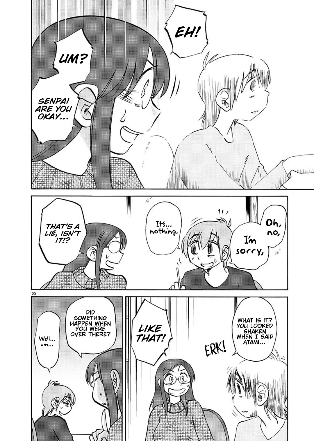 Rakujitsu no Pathos Chapter 99 page 21 - Chapter 99: Why Those Three?
