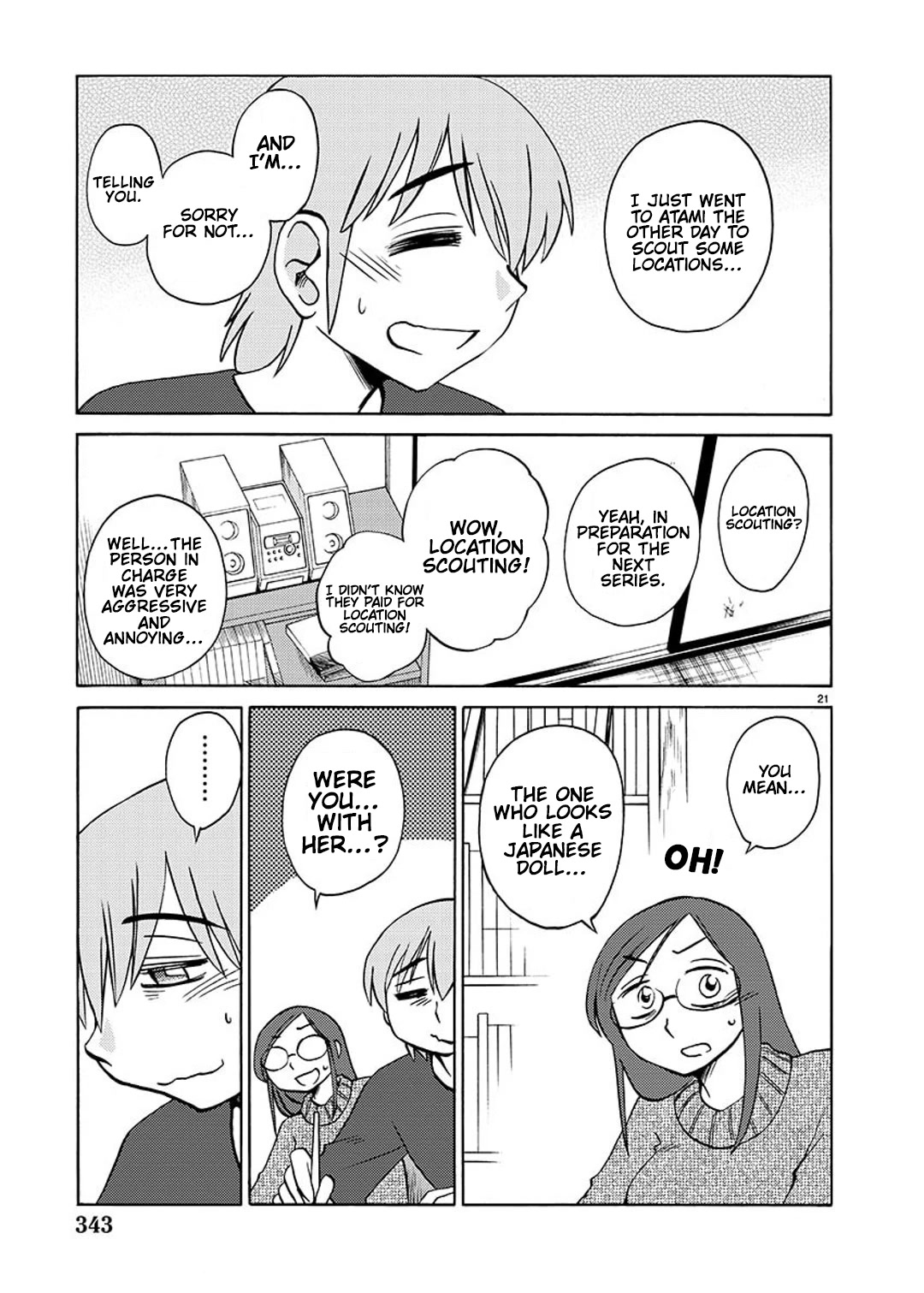 Rakujitsu no Pathos Chapter 99 page 22 - Chapter 99: Why Those Three?