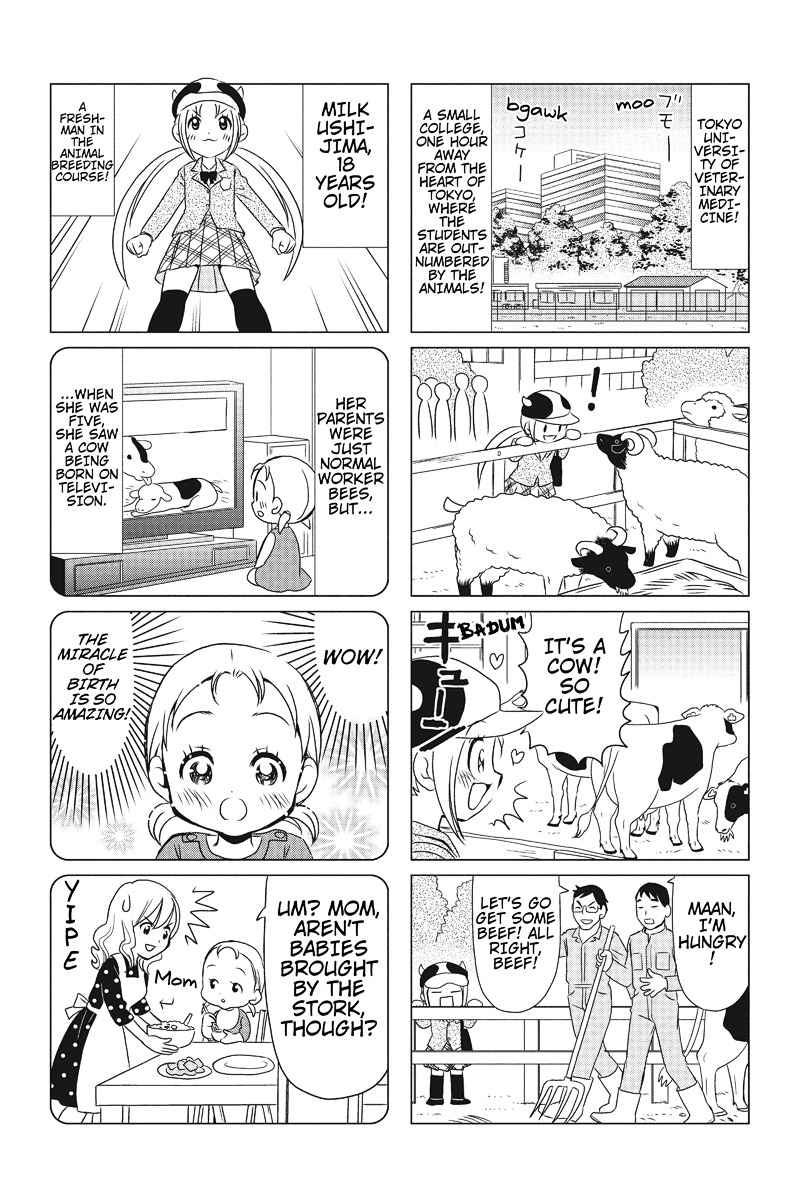Rakunou Milk! Chapter 1 page 2 - Chapter 1