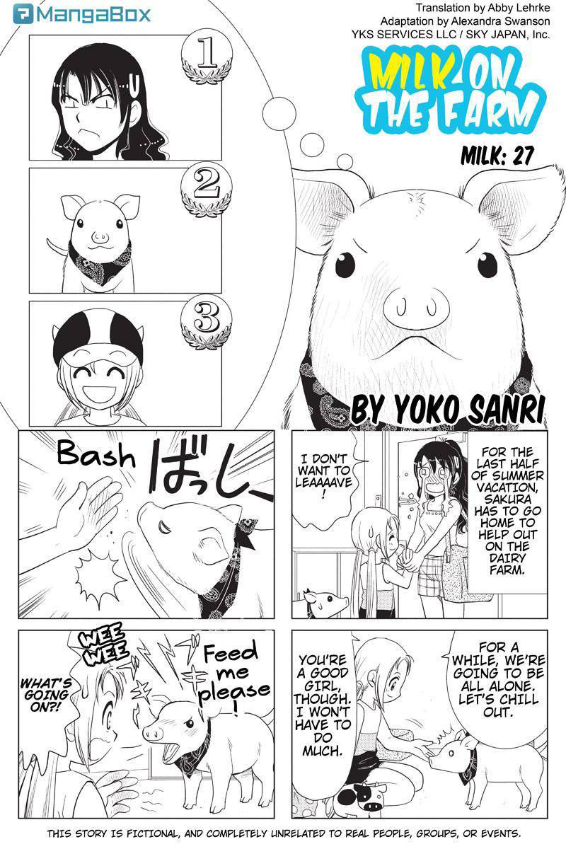 Rakunou Milk! Chapter 27 page 1 - Chapter 27