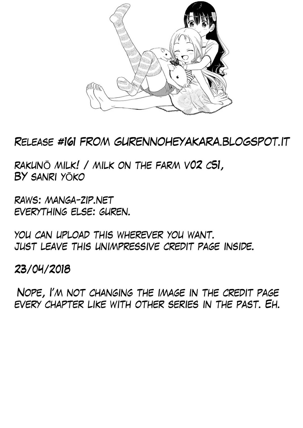 Rakunou Milk! Chapter 51 page 7 - Chapter 51