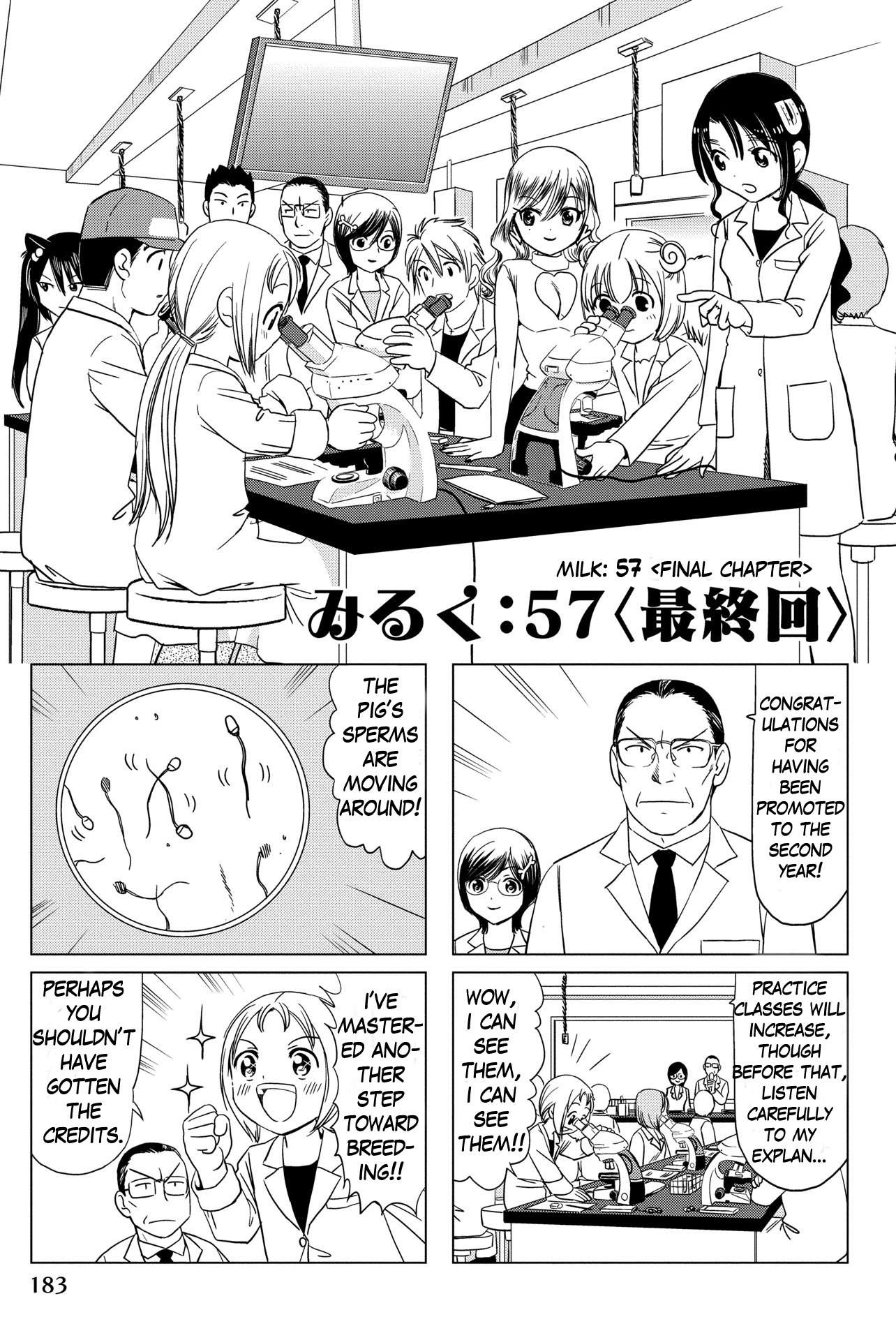 Rakunou Milk! Chapter 57 page 1 - Chapter 57: [End]