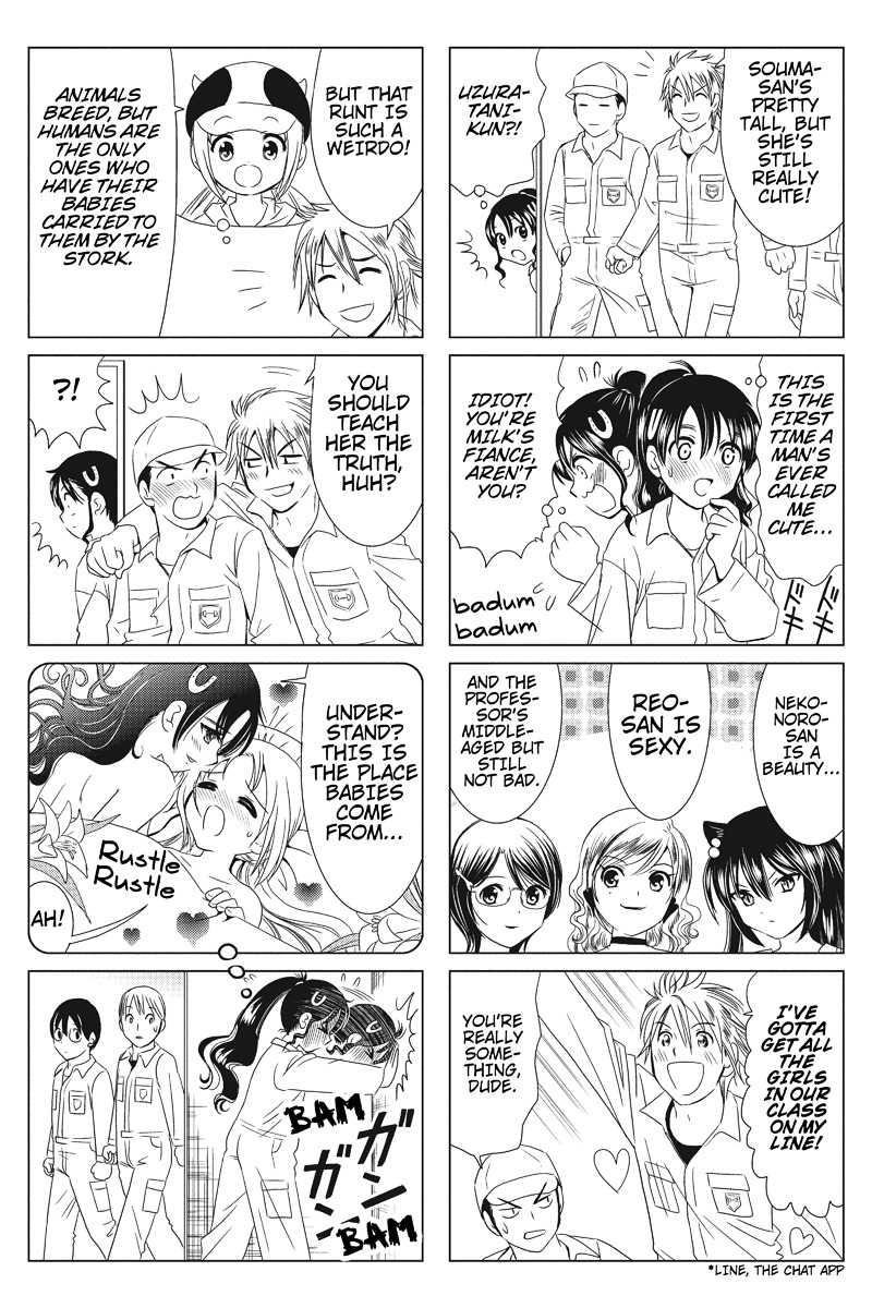 Rakunou Milk! Chapter 9 page 3 - Chapter 9