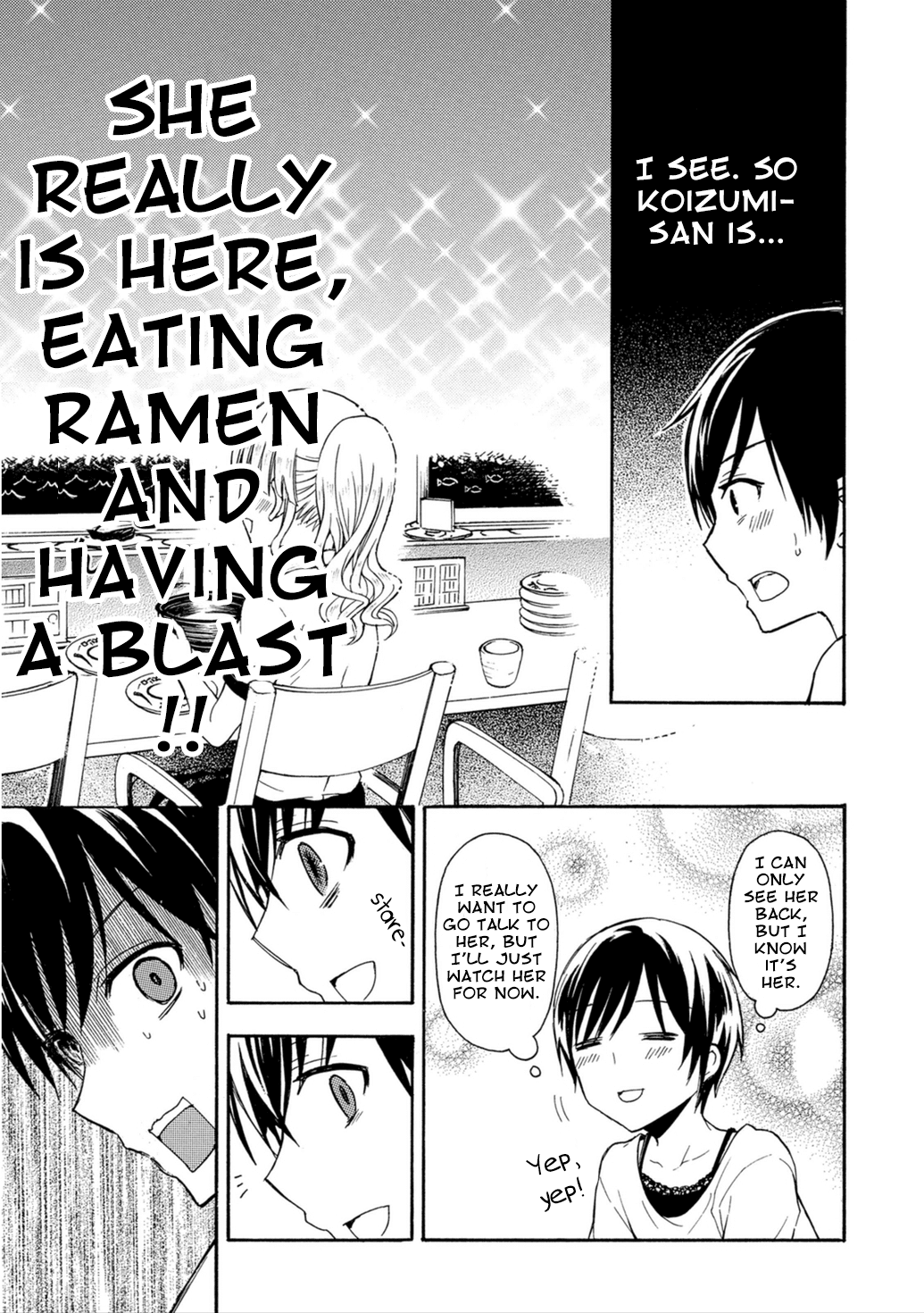 Ramen Daisuki Koizumi-san Chapter 23 page 7 - Chapter 23: Rotation Ramen