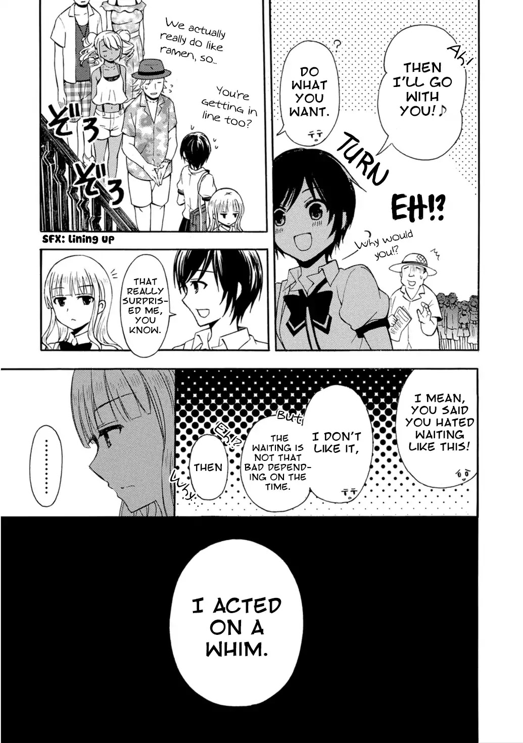 Ramen Daisuki Koizumi-san Chapter 24 page 10 - Chapter 24: Queue