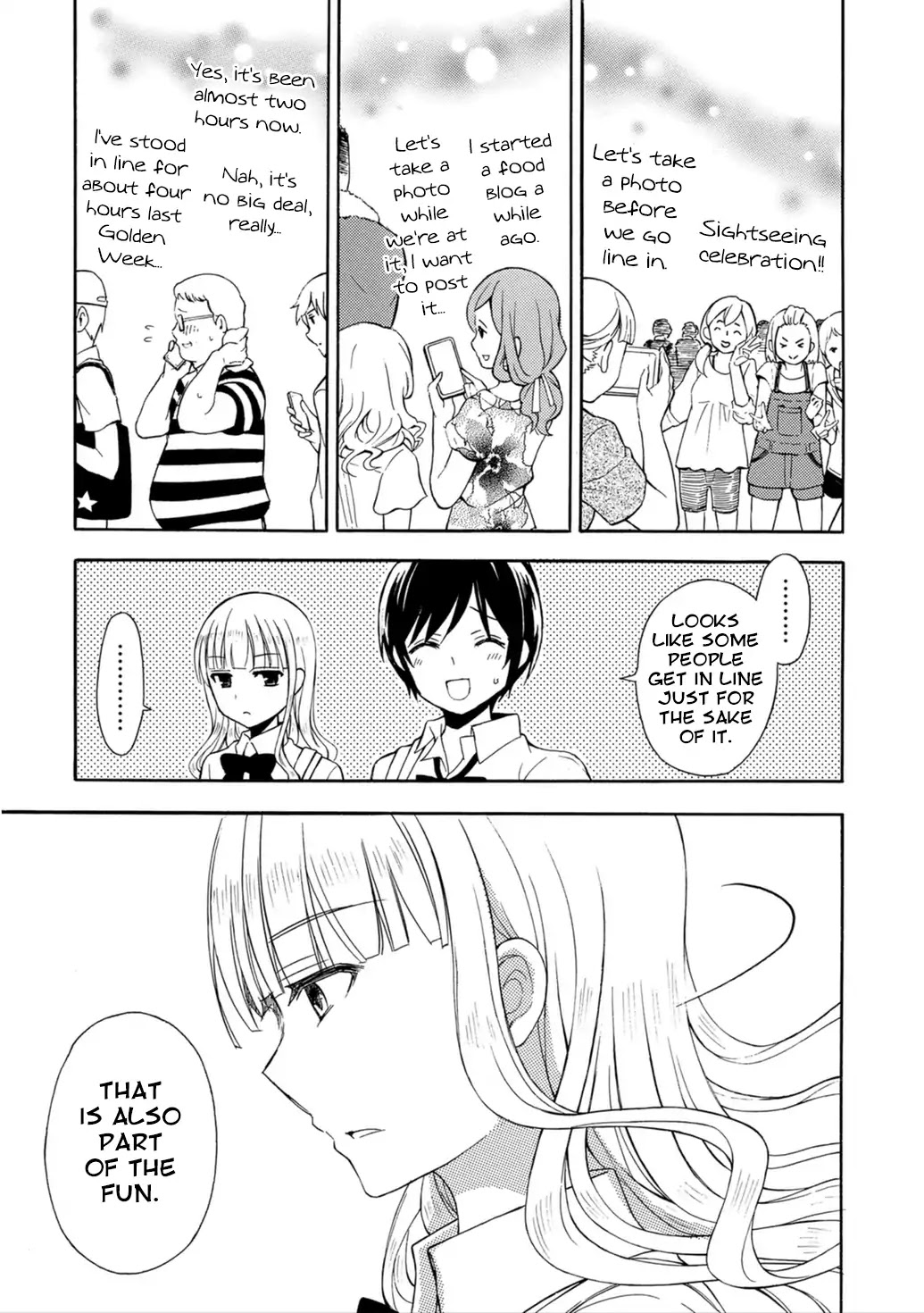 Ramen Daisuki Koizumi-san Chapter 24 page 12 - Chapter 24: Queue