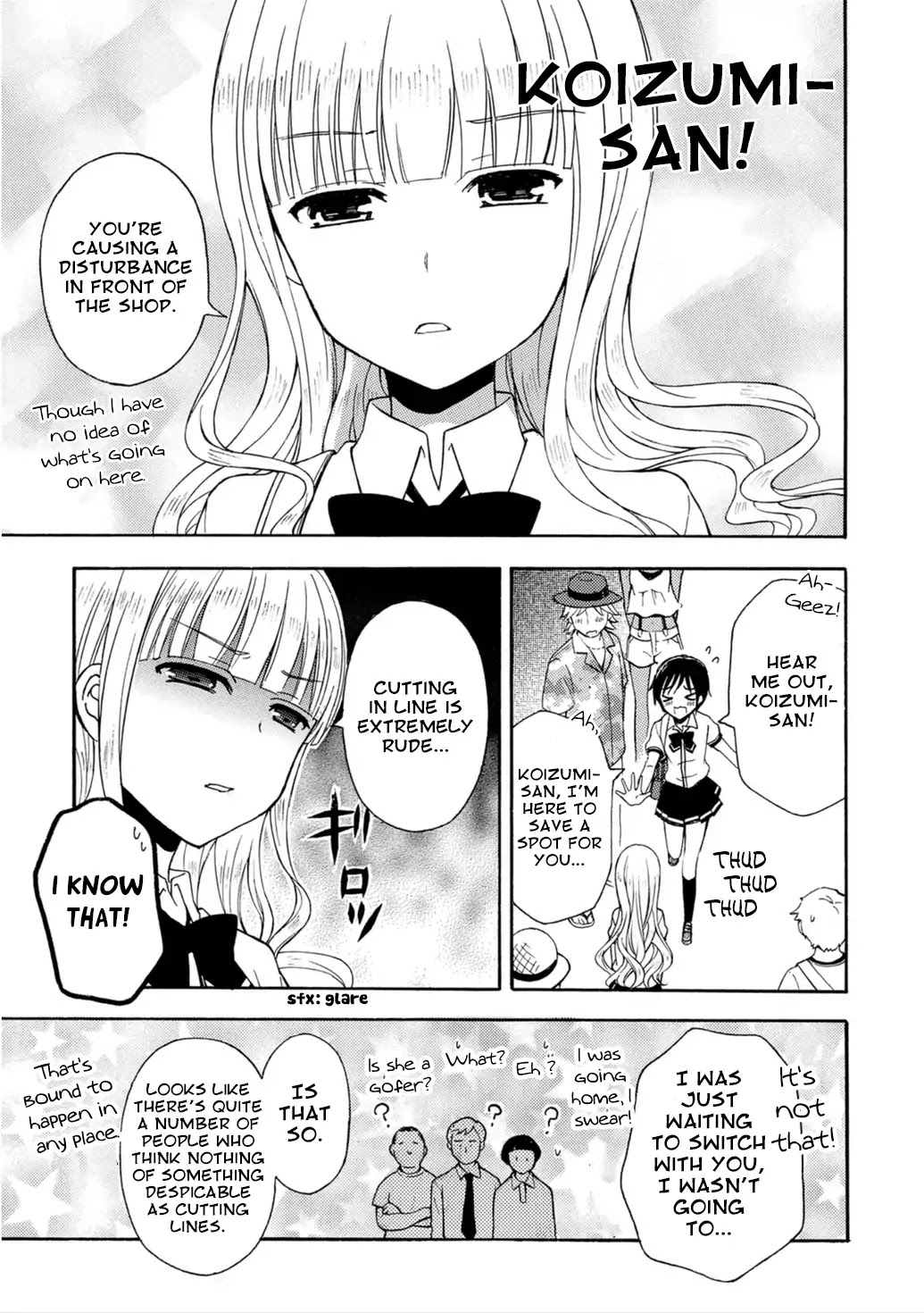 Ramen Daisuki Koizumi-san Chapter 24 page 8 - Chapter 24: Queue