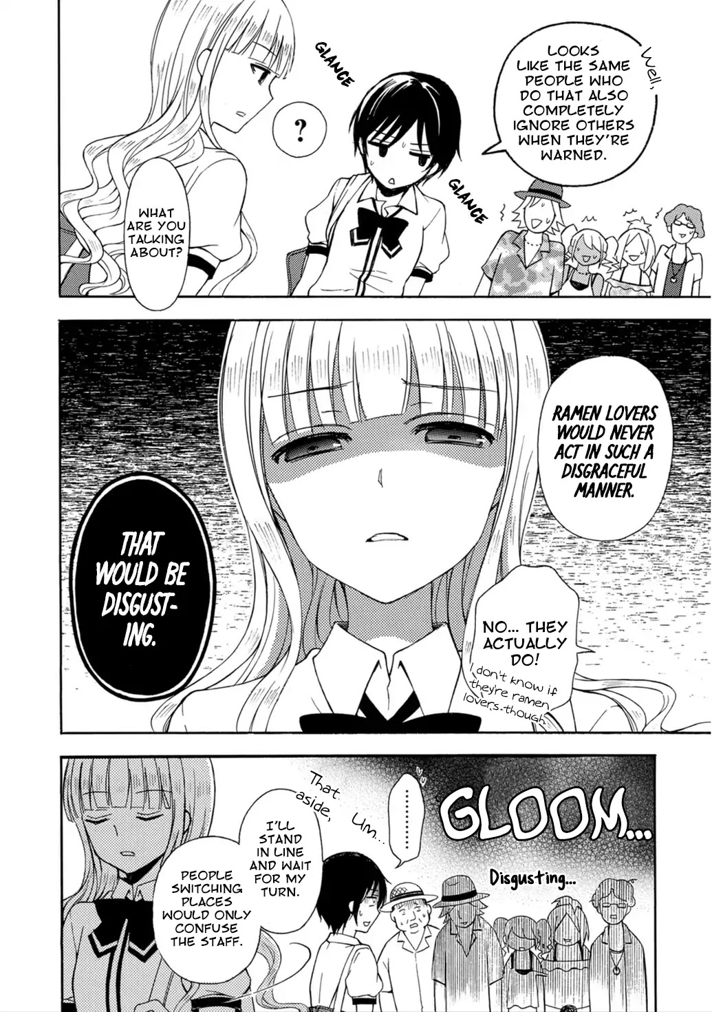 Ramen Daisuki Koizumi-san Chapter 24 page 9 - Chapter 24: Queue
