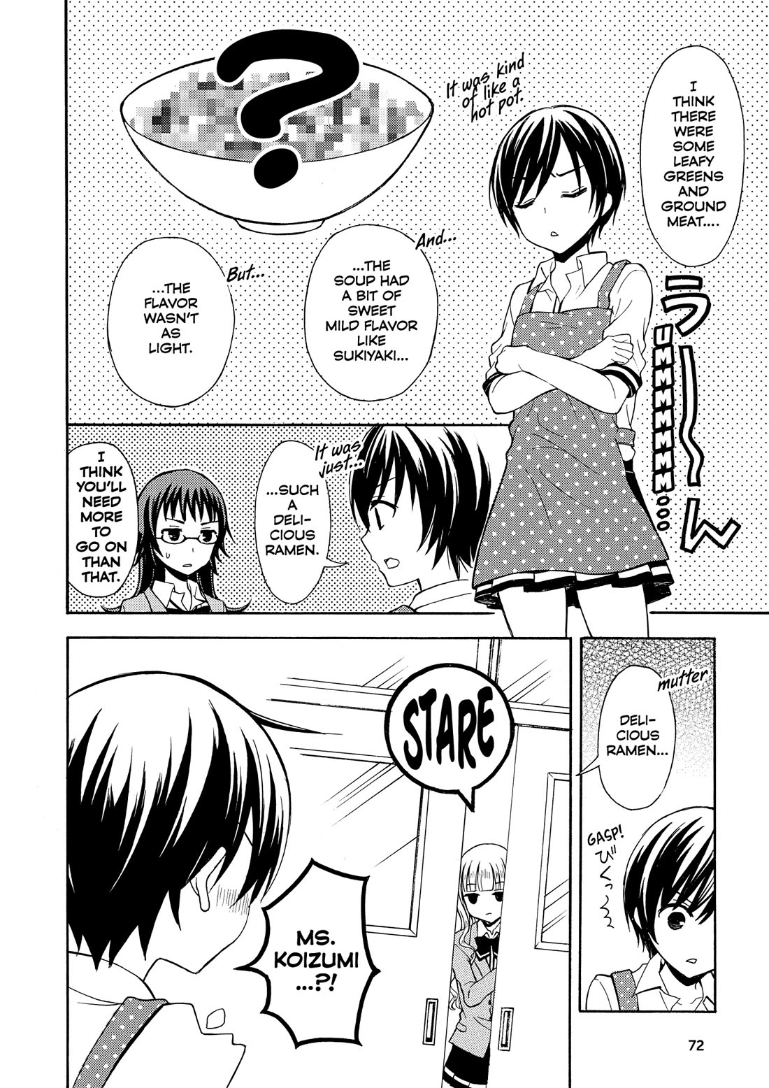 Ramen Daisuki Koizumi-san Chapter 25 page 4 - Chapter 25: Delicious Ramen