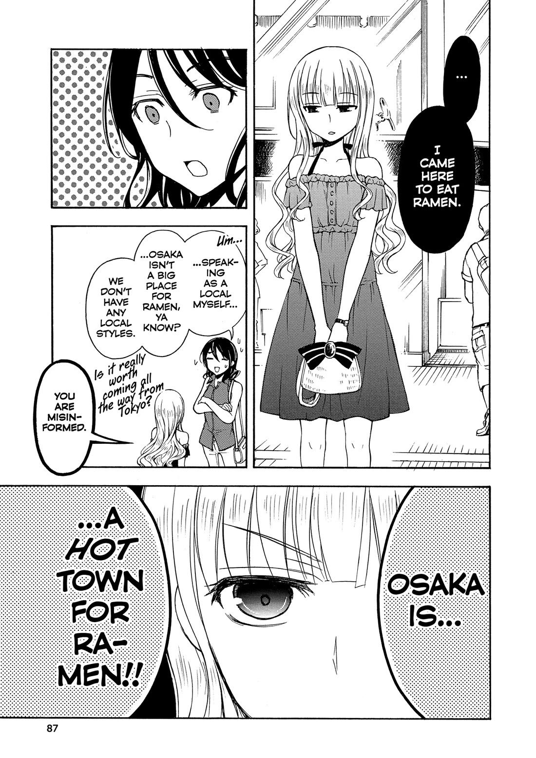Ramen Daisuki Koizumi-san Chapter 26 page 5 - Chapter 26: Osaka
