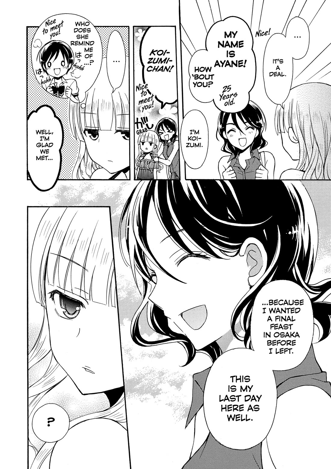 Ramen Daisuki Koizumi-san Chapter 26 page 8 - Chapter 26: Osaka