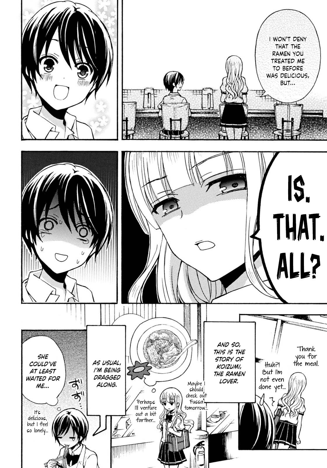 Ramen Daisuki Koizumi-san Chapter 28 page 14 - Chapter 28: Tomato Ramen