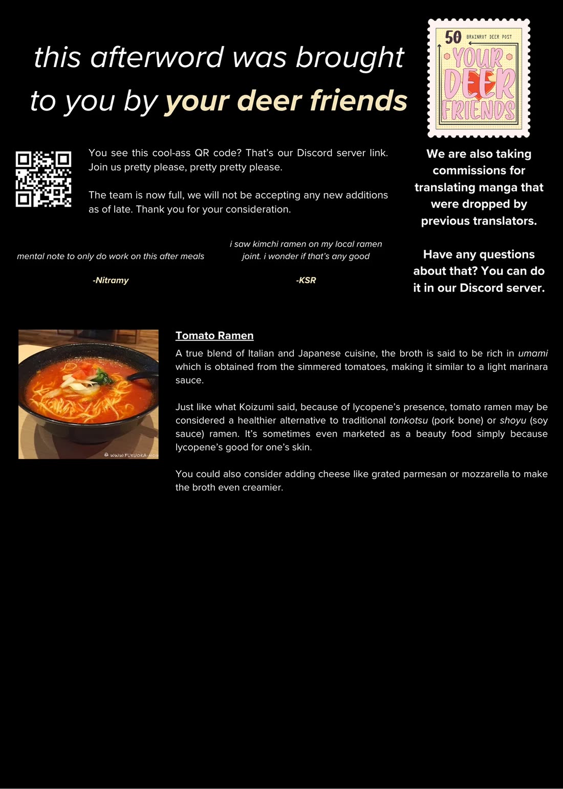 Ramen Daisuki Koizumi-san Chapter 28 page 15 - Chapter 28: Tomato Ramen
