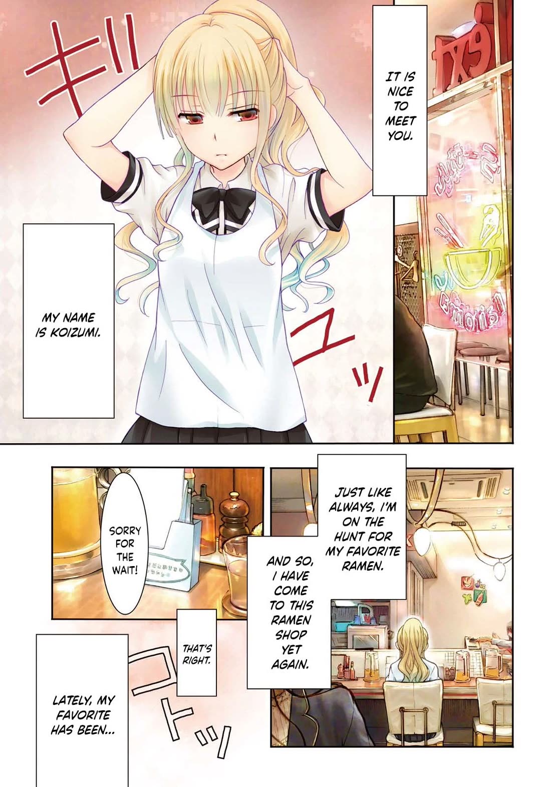 Ramen Daisuki Koizumi-san Chapter 28 page 5 - Chapter 28: Tomato Ramen