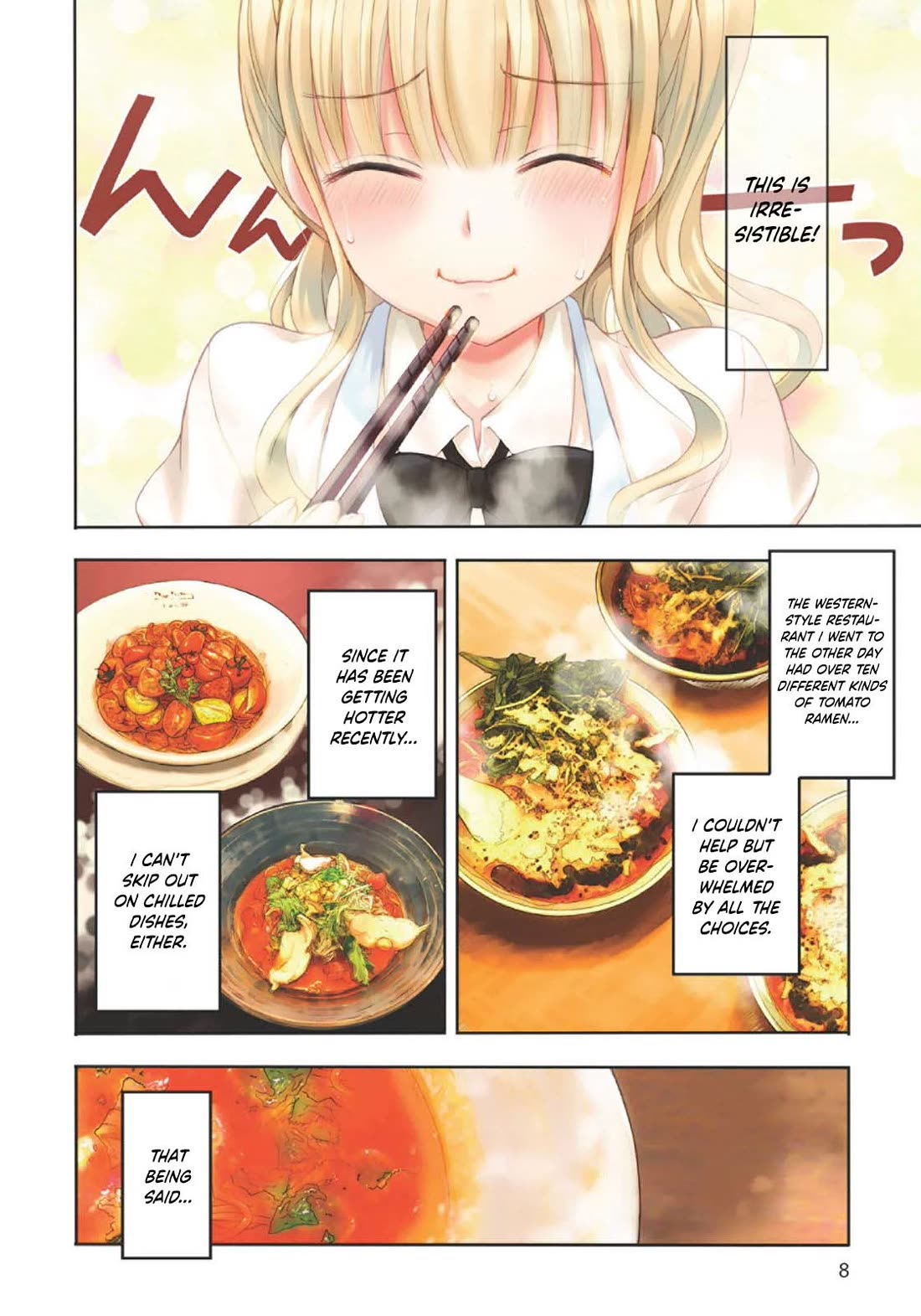 Ramen Daisuki Koizumi-san Chapter 28 page 8 - Chapter 28: Tomato Ramen
