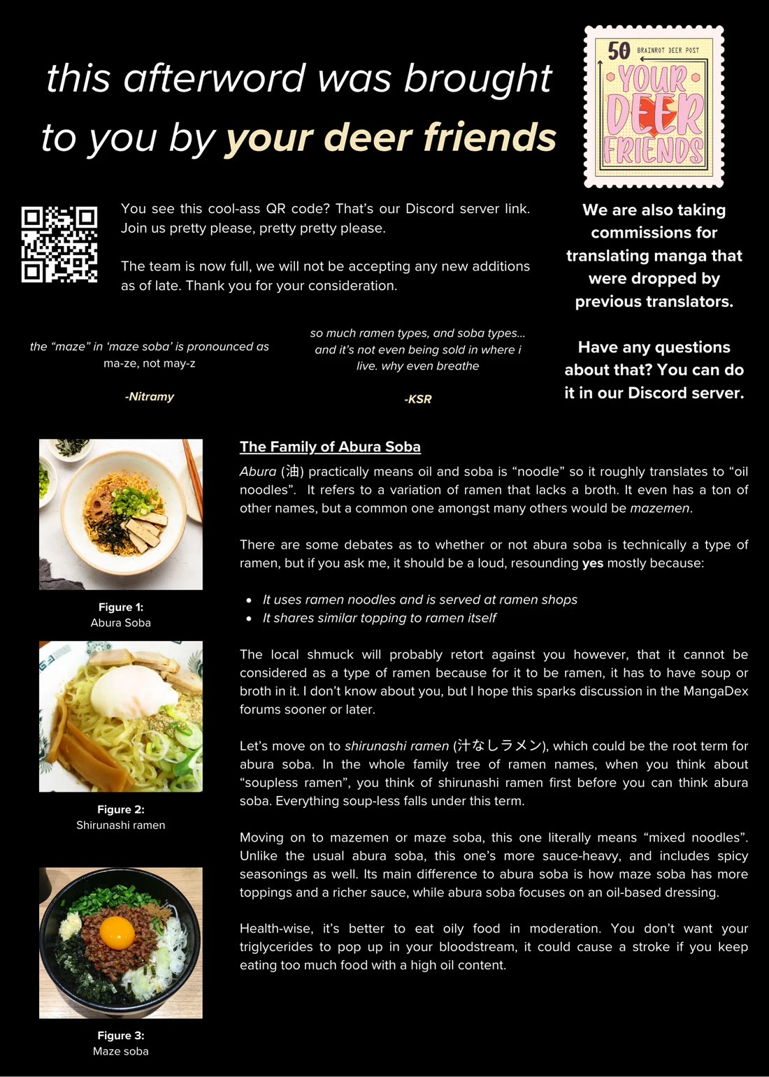 Ramen Daisuki Koizumi-san Chapter 30 page 13 - Chapter 30: Abura Soba