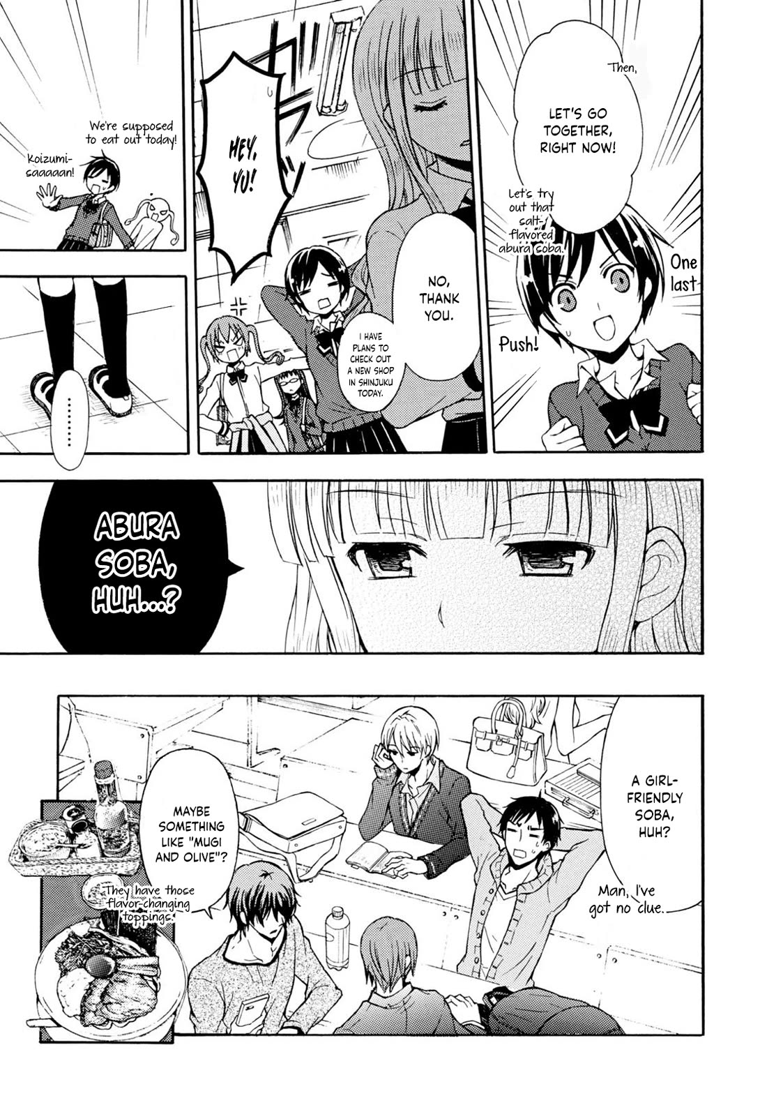 Ramen Daisuki Koizumi-san Chapter 30 page 6 - Chapter 30: Abura Soba
