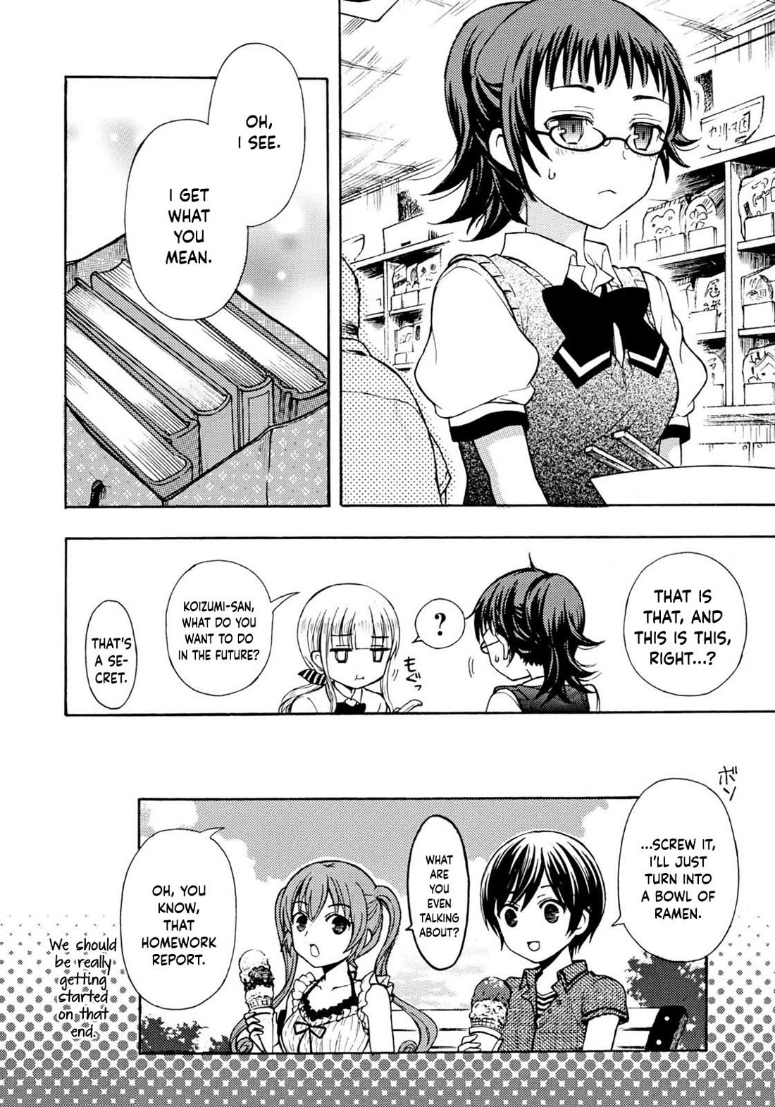 Ramen Daisuki Koizumi-san Chapter 32 page 20 - Chapter 32: Locally Packaged Instant Ramen