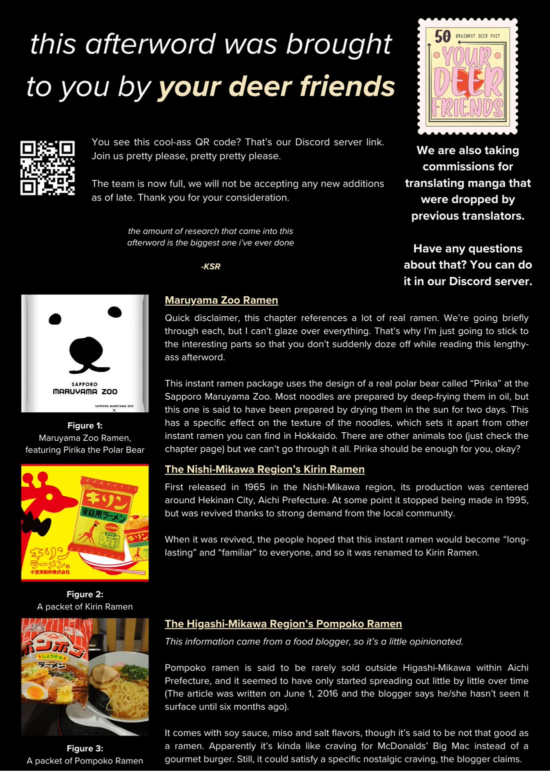 Ramen Daisuki Koizumi-san Chapter 32 page 23 - Chapter 32: Locally Packaged Instant Ramen