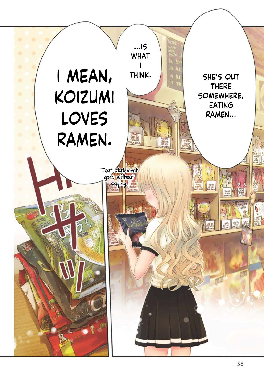 Ramen Daisuki Koizumi-san Chapter 32 page 5 - Chapter 32: Locally Packaged Instant Ramen