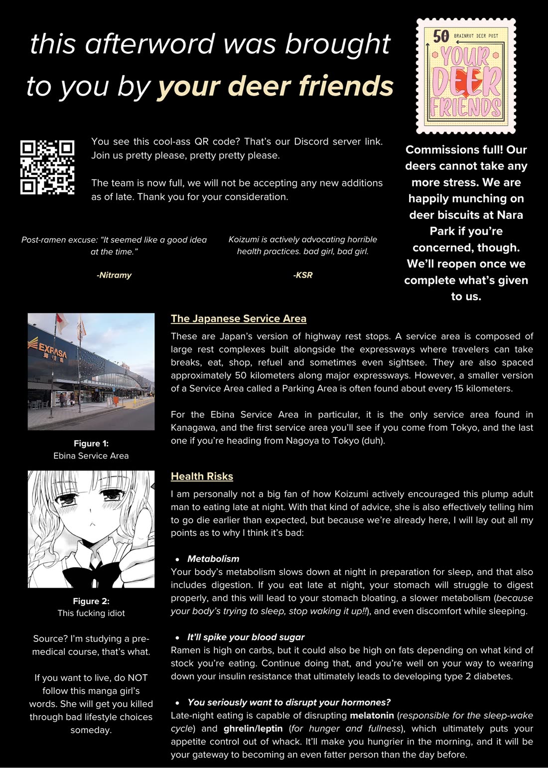 Ramen Daisuki Koizumi-san Chapter 33 page 19 - Chapter 33: Night Drive