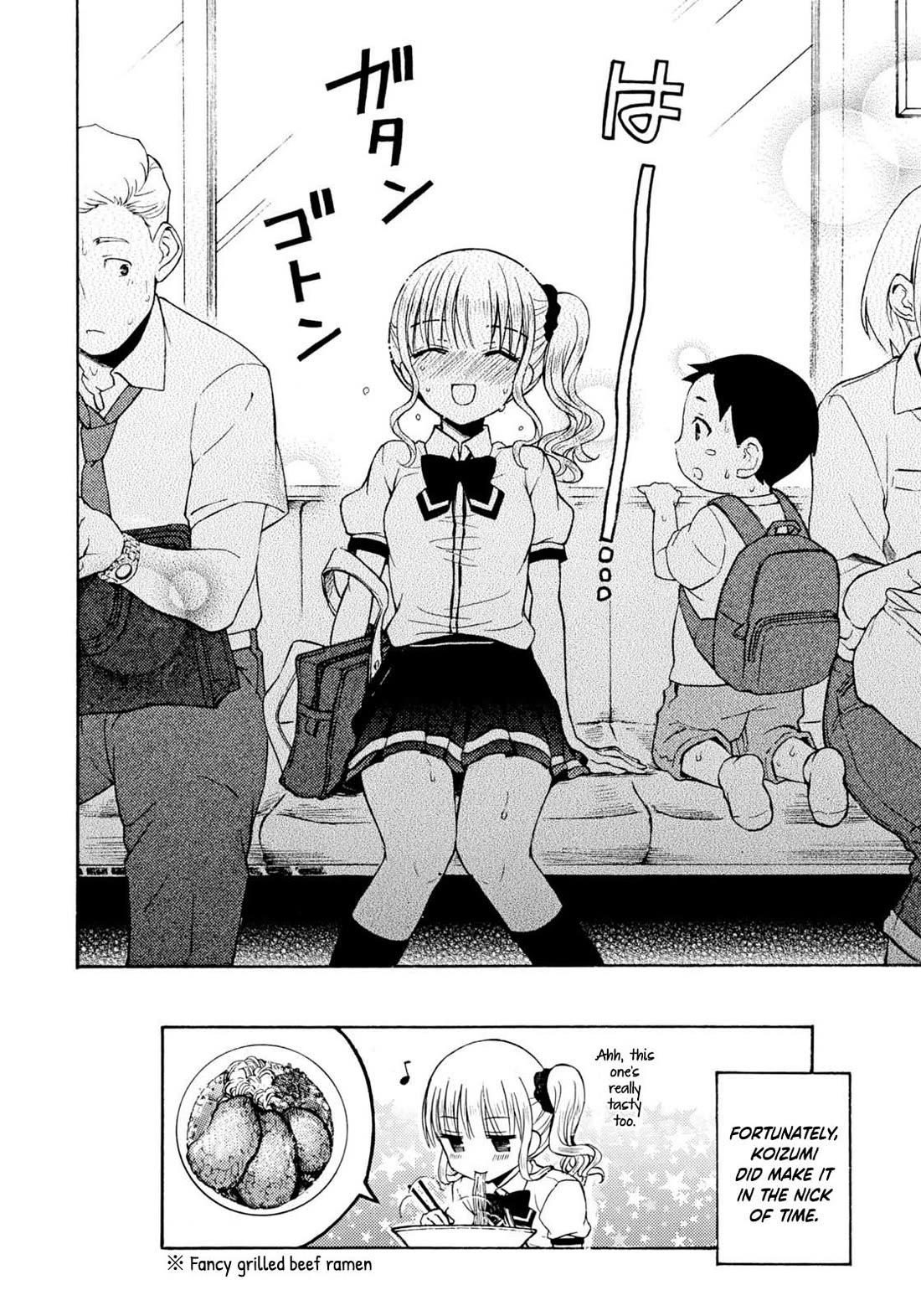 Ramen Daisuki Koizumi-san Chapter 34 page 14 - Chapter 34: Train Station Platform