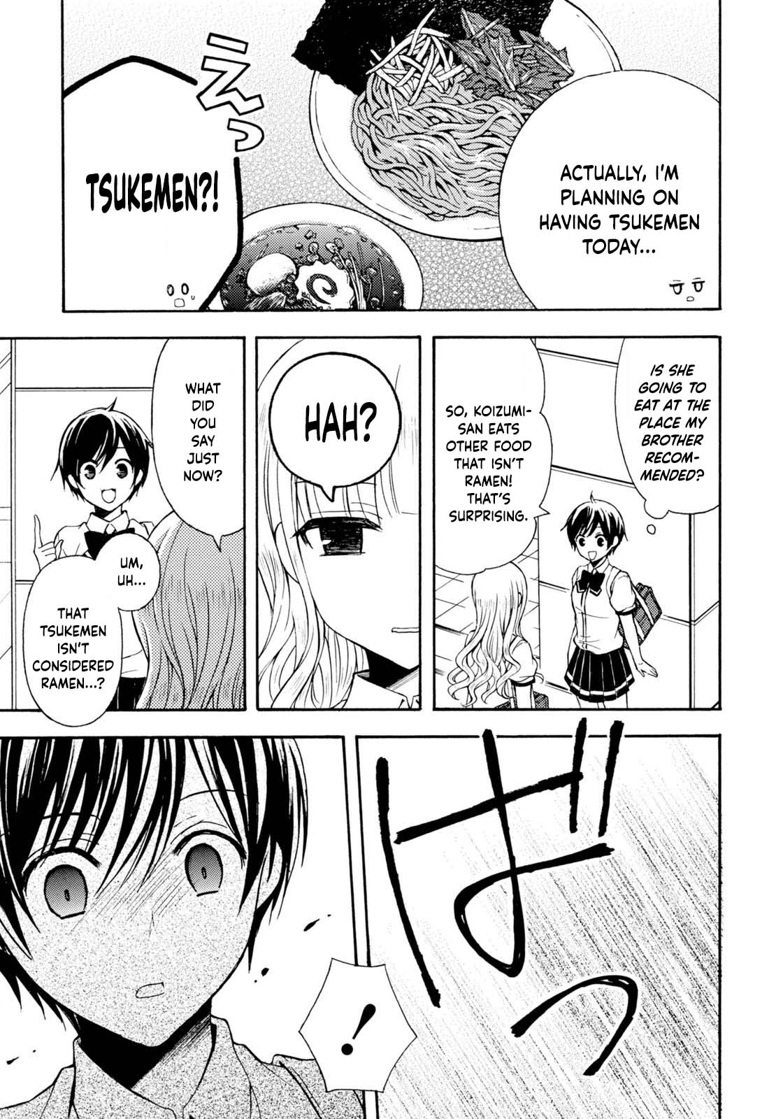 Ramen Daisuki Koizumi-san Chapter 35 page 20 - Chapter 35: Oosawa-san, The Ramen Lover
