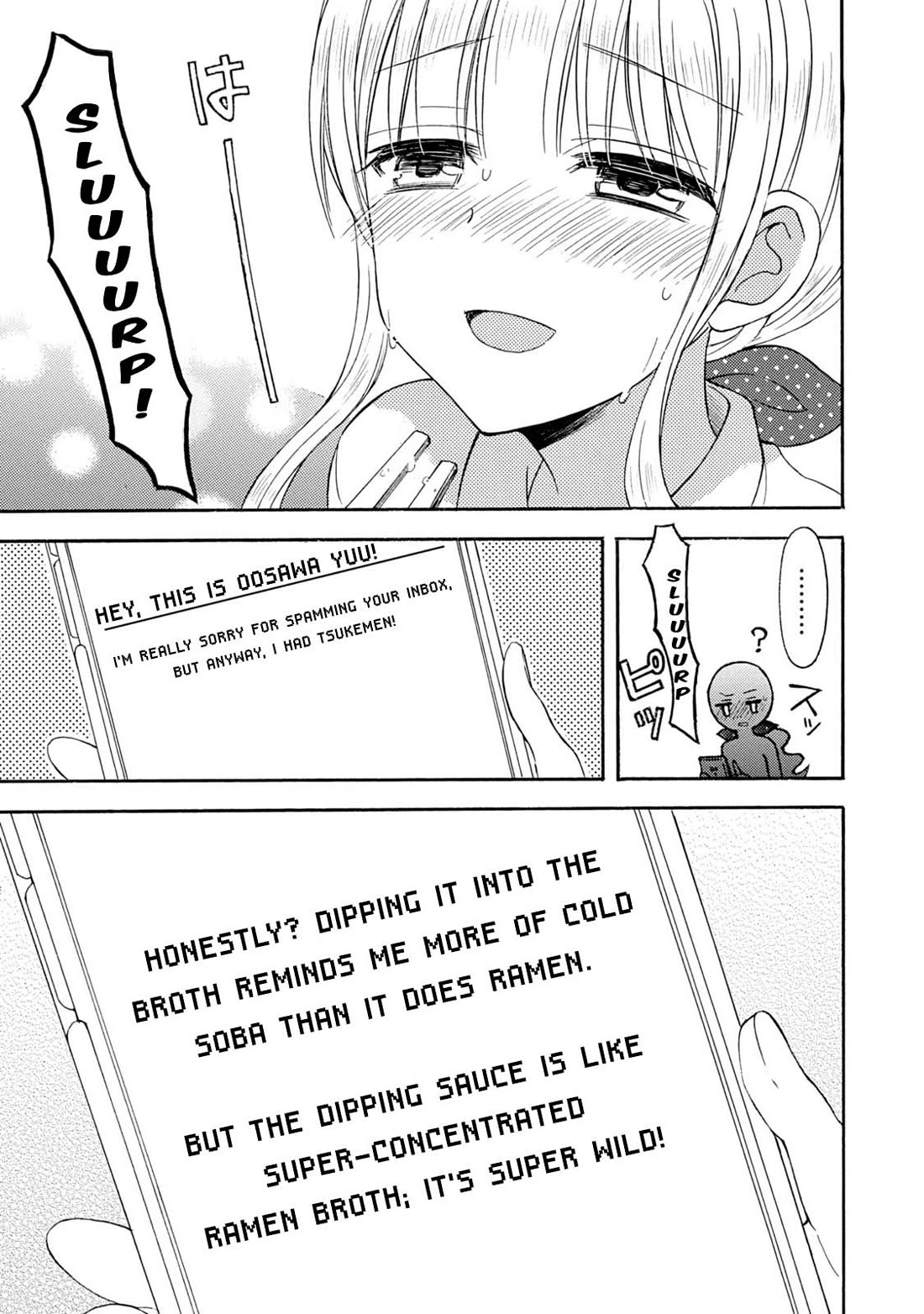 Ramen Daisuki Koizumi-san Chapter 36 page 15 - Chapter 36: Tsukemen (Part 1)