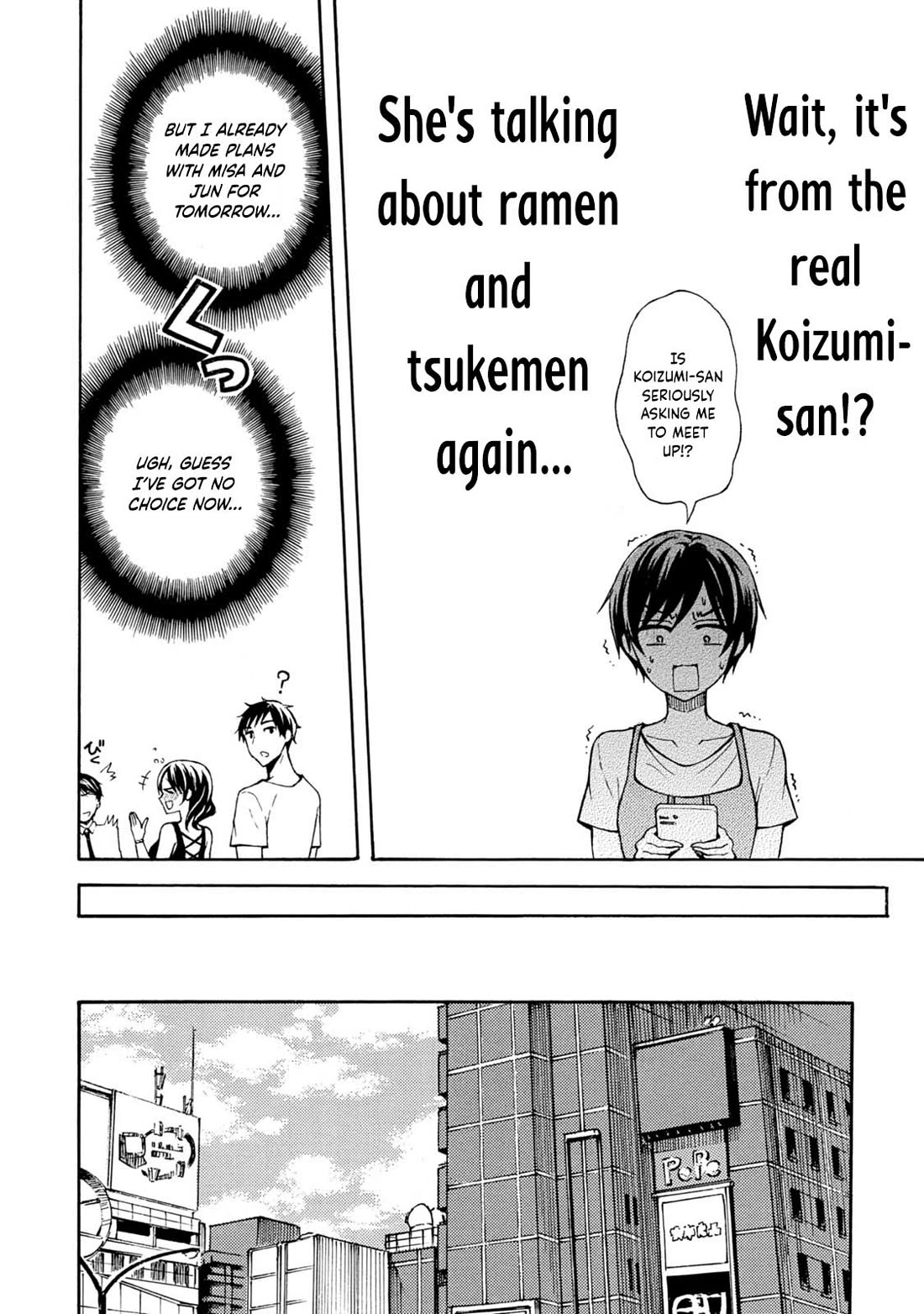 Ramen Daisuki Koizumi-san Chapter 36 page 18 - Chapter 36: Tsukemen (Part 1)