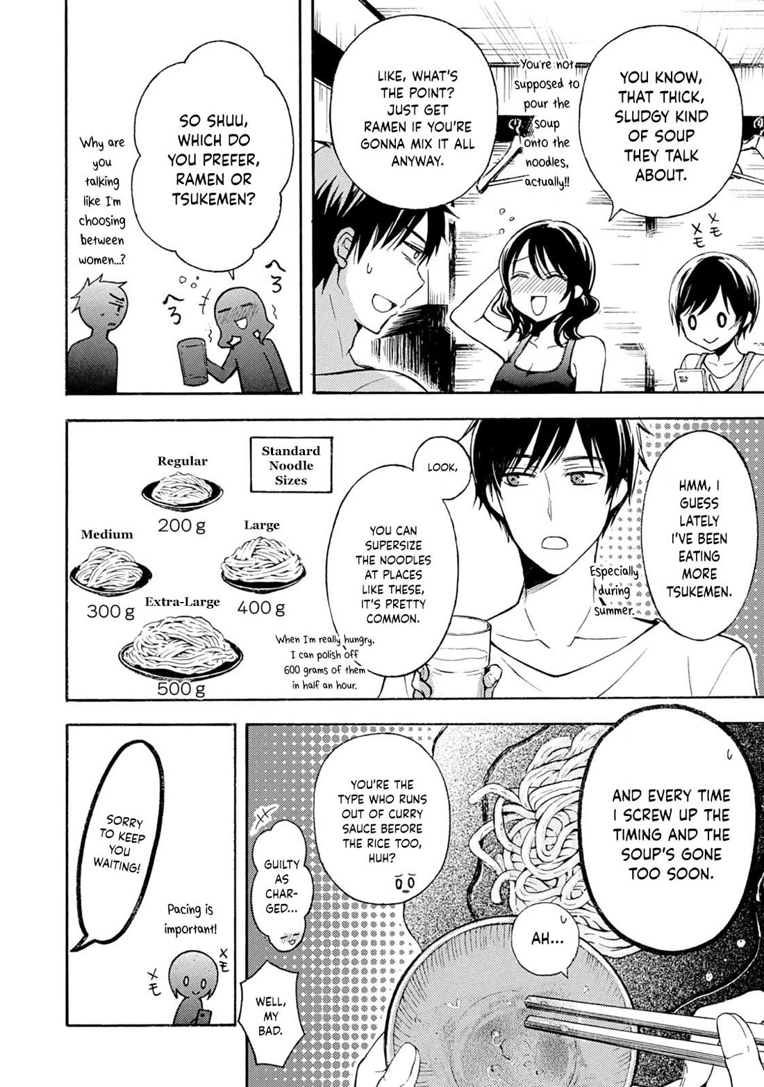 Ramen Daisuki Koizumi-san Chapter 36 page 8 - Chapter 36: Tsukemen (Part 1)