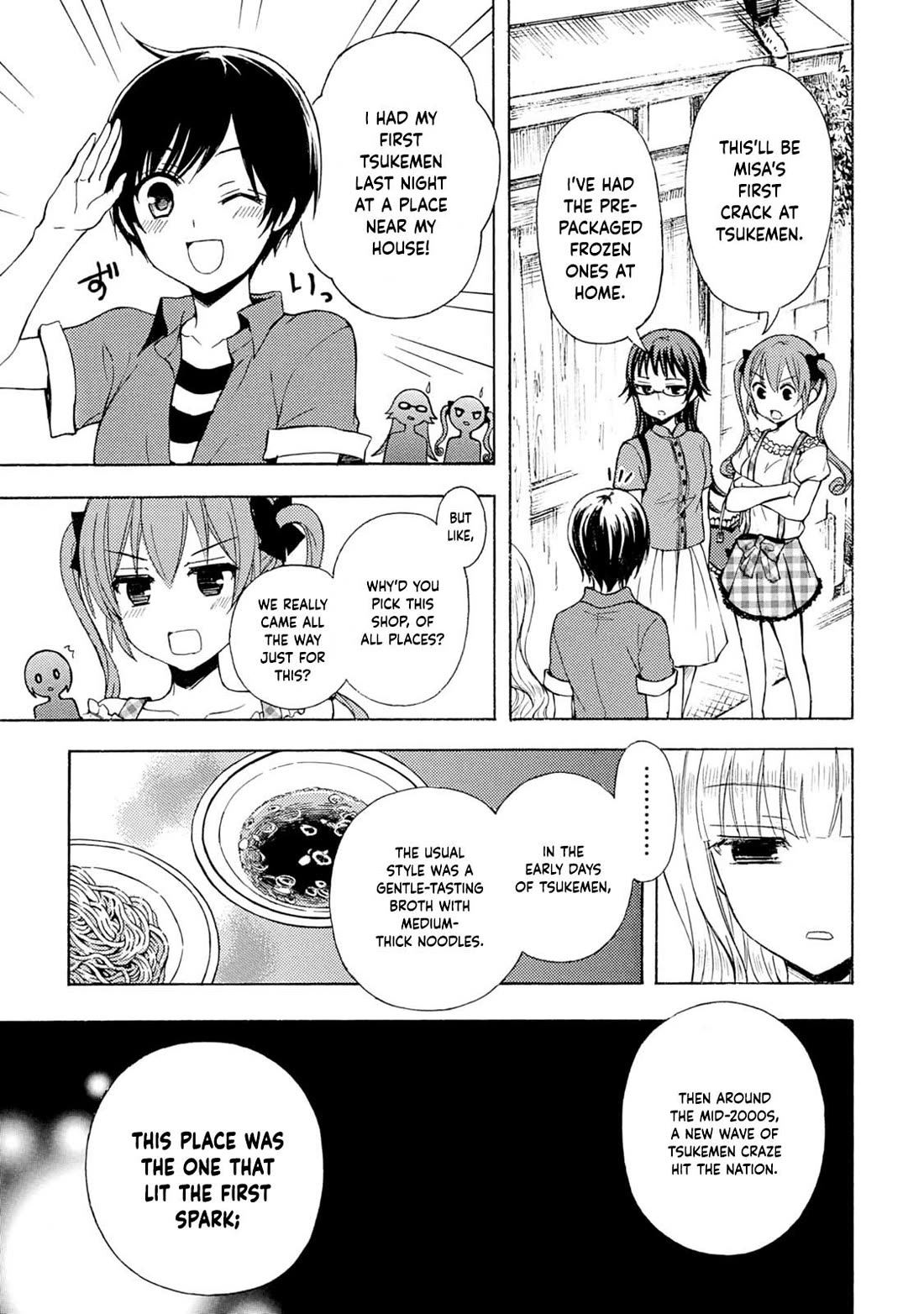 Ramen Daisuki Koizumi-san Chapter 37 page 12 - Chapter 37: Tsukemen (Part 2)
