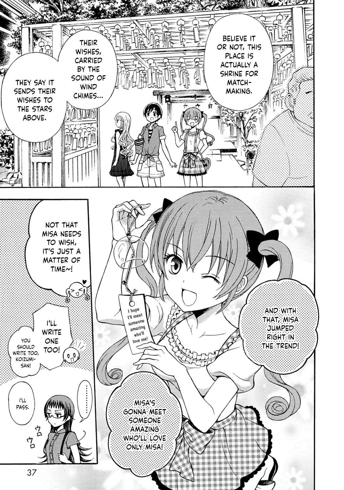 Ramen Daisuki Koizumi-san Chapter 37 page 4 - Chapter 37: Tsukemen (Part 2)