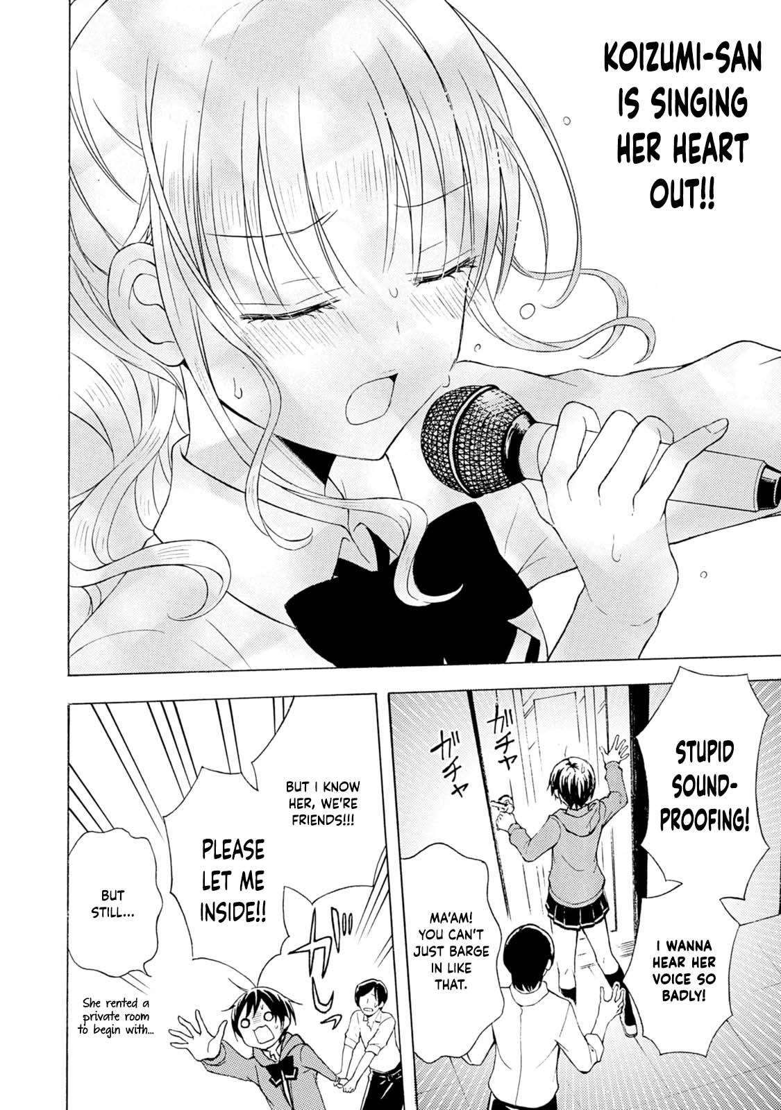 Ramen Daisuki Koizumi-san Chapter 38 page 10 - Chapter 38: Karaoke