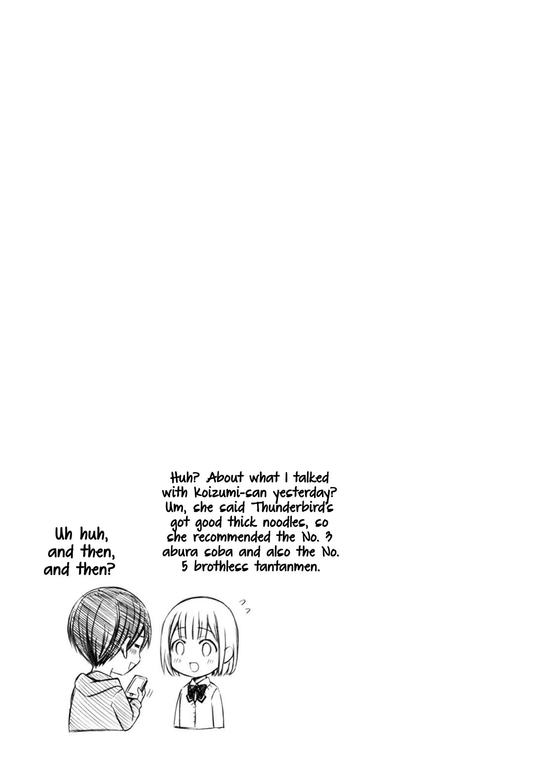 Ramen Daisuki Koizumi-san Chapter 45 page 14 - Chapter 45: Ramen Recommendation