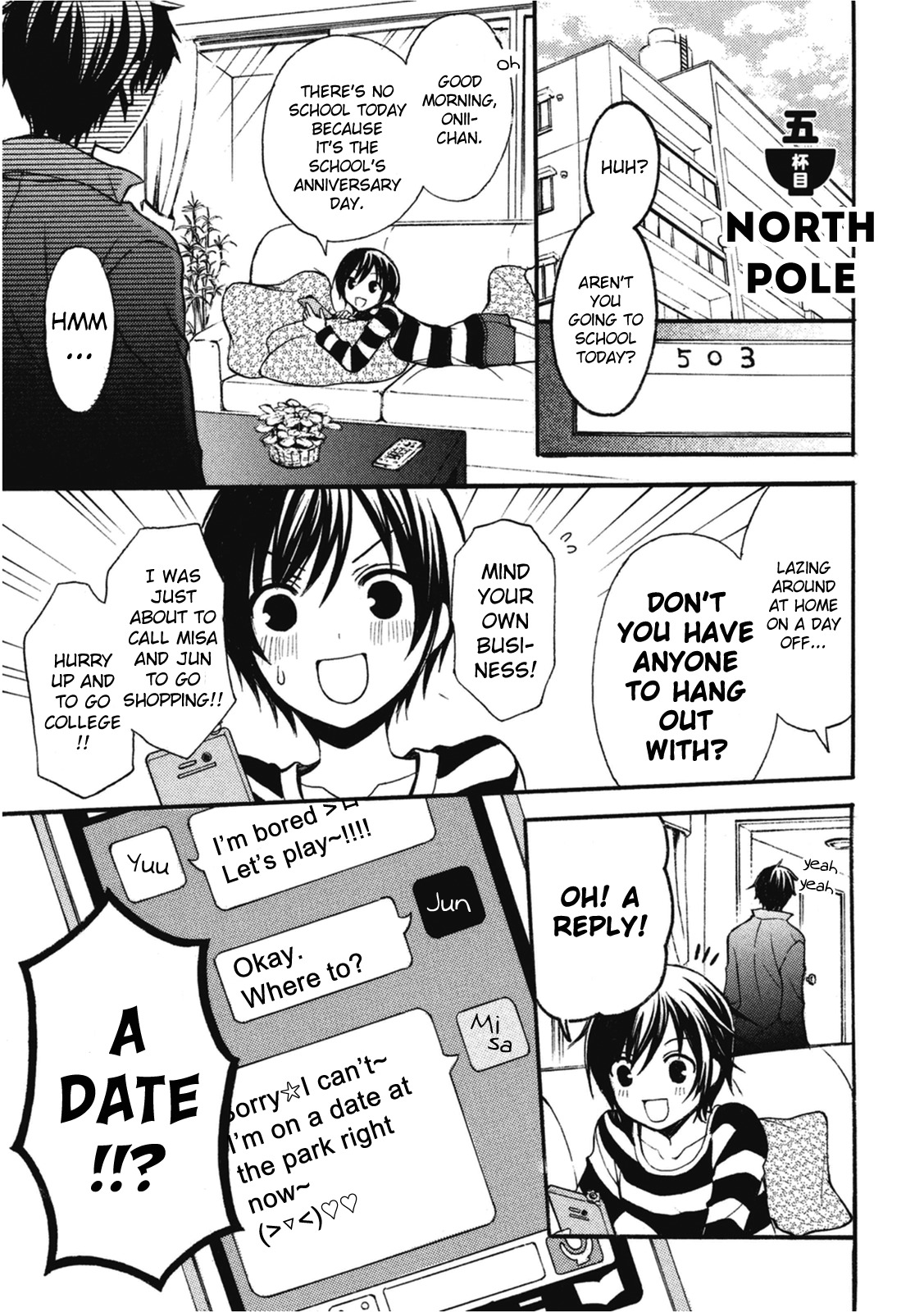 Ramen Daisuki Koizumi-san Chapter 5 page 1 - Chapter 5: North Pole