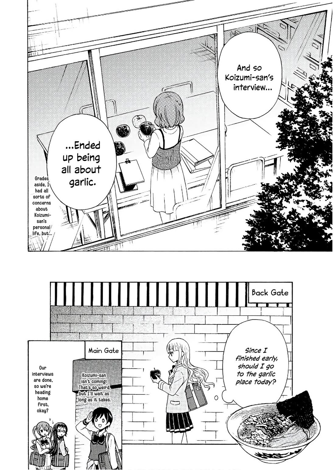 Ramen Daisuki Koizumi-san Chapter 51 page 18 - Chapter 51: Garlic