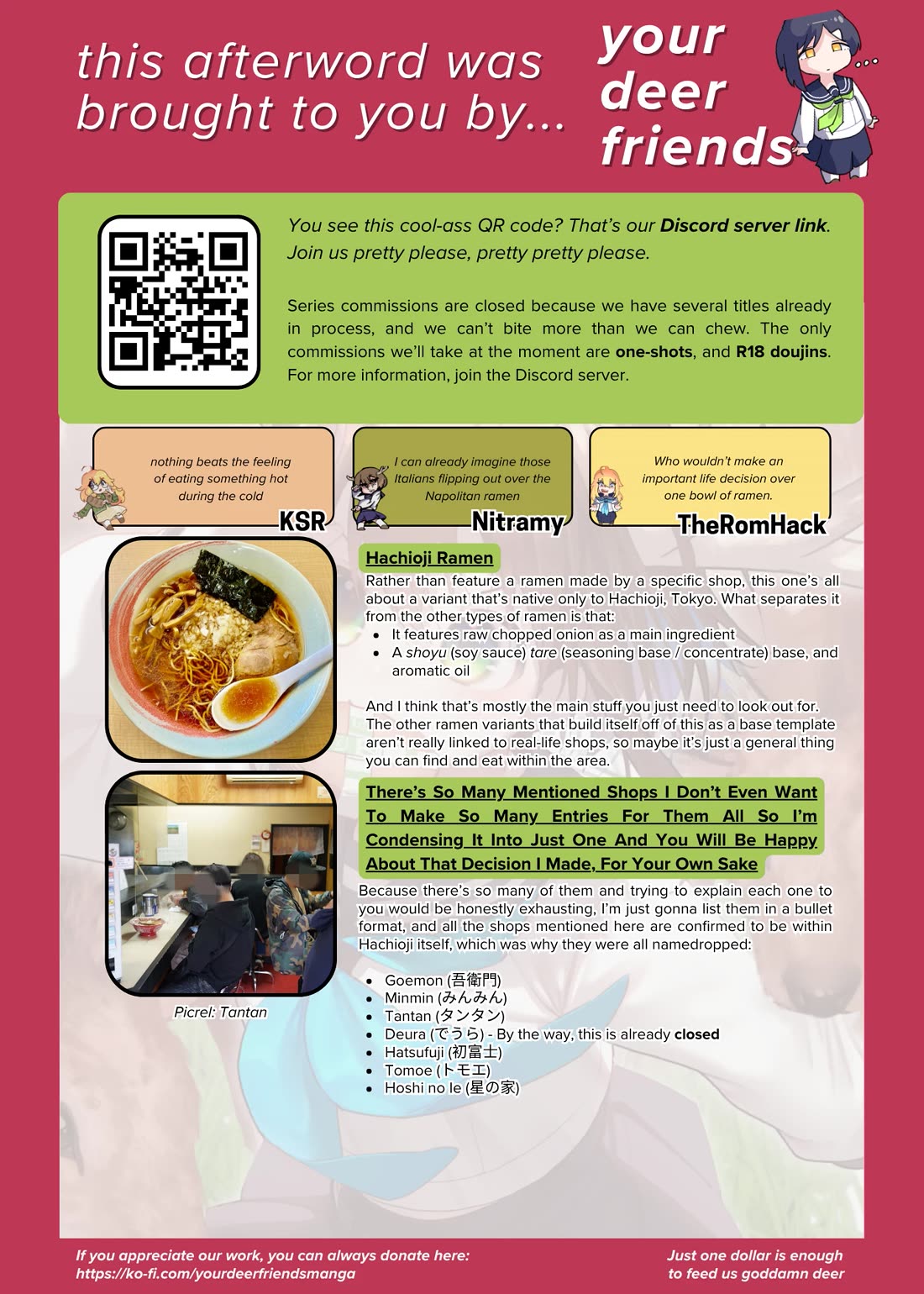 Ramen Daisuki Koizumi-san Chapter 53 page 20 - Chapter 53: Hachioji Ramen