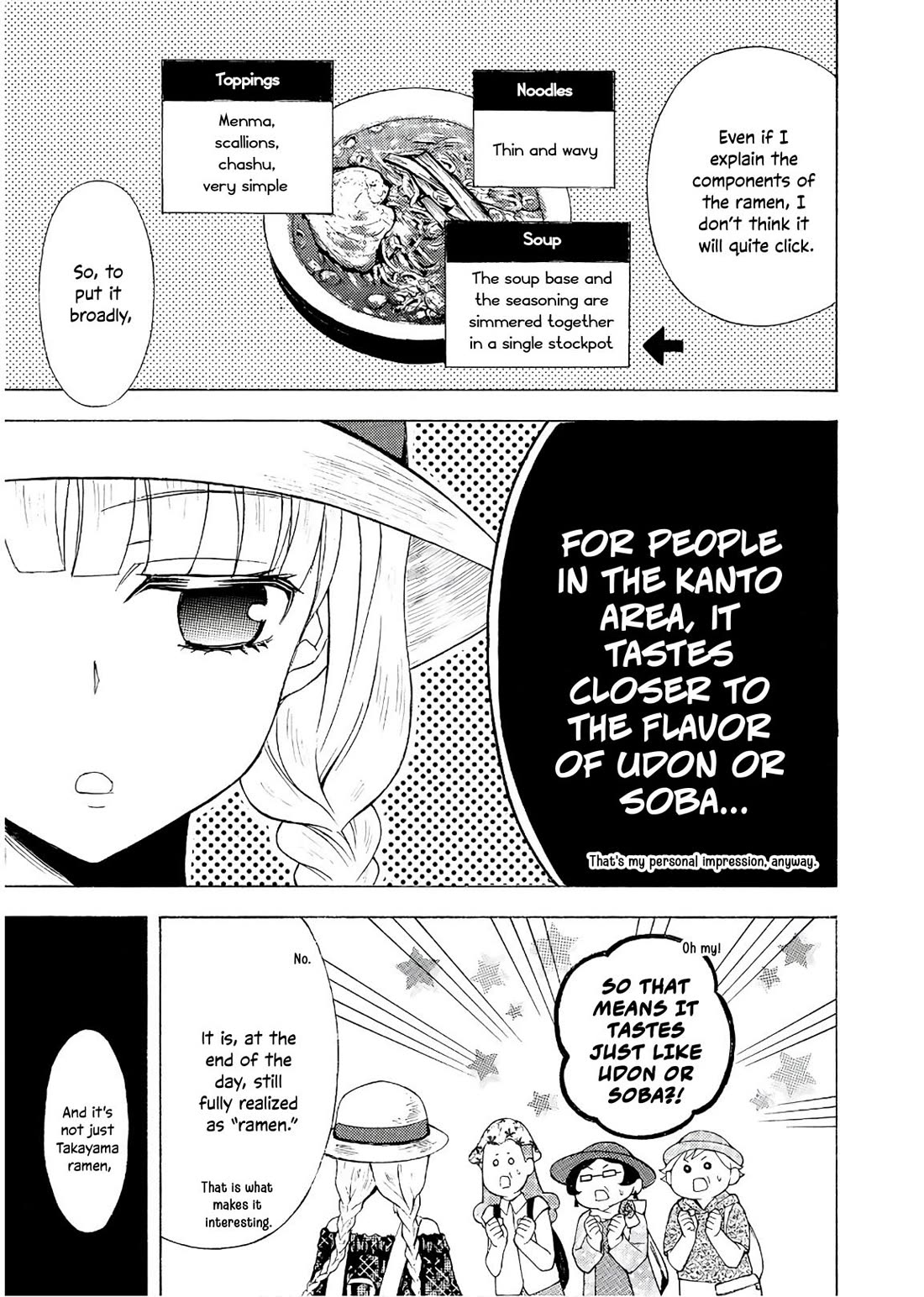 Ramen Daisuki Koizumi-san Chapter 55 page 10 - Chapter 55: Takayama Ramen