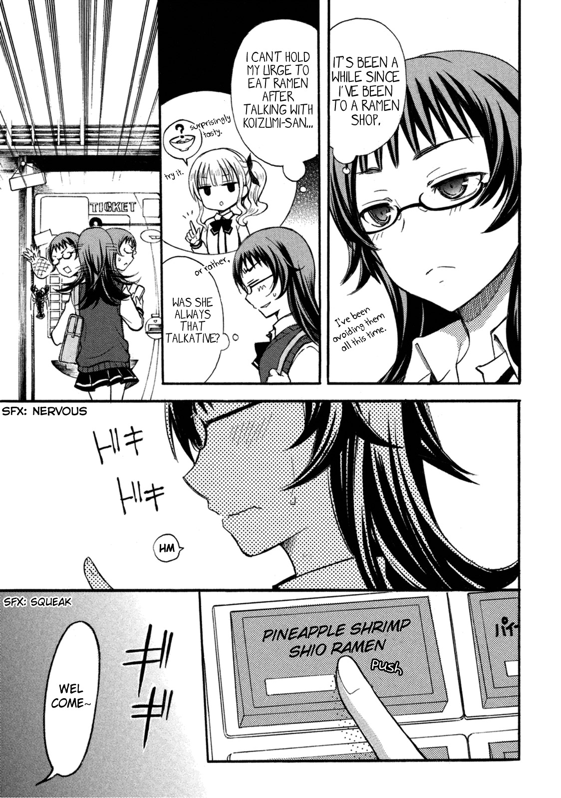 Ramen Daisuki Koizumi-san Chapter 7 page 3 - Chapter 7: Kokokokokoizumi-san Part 2