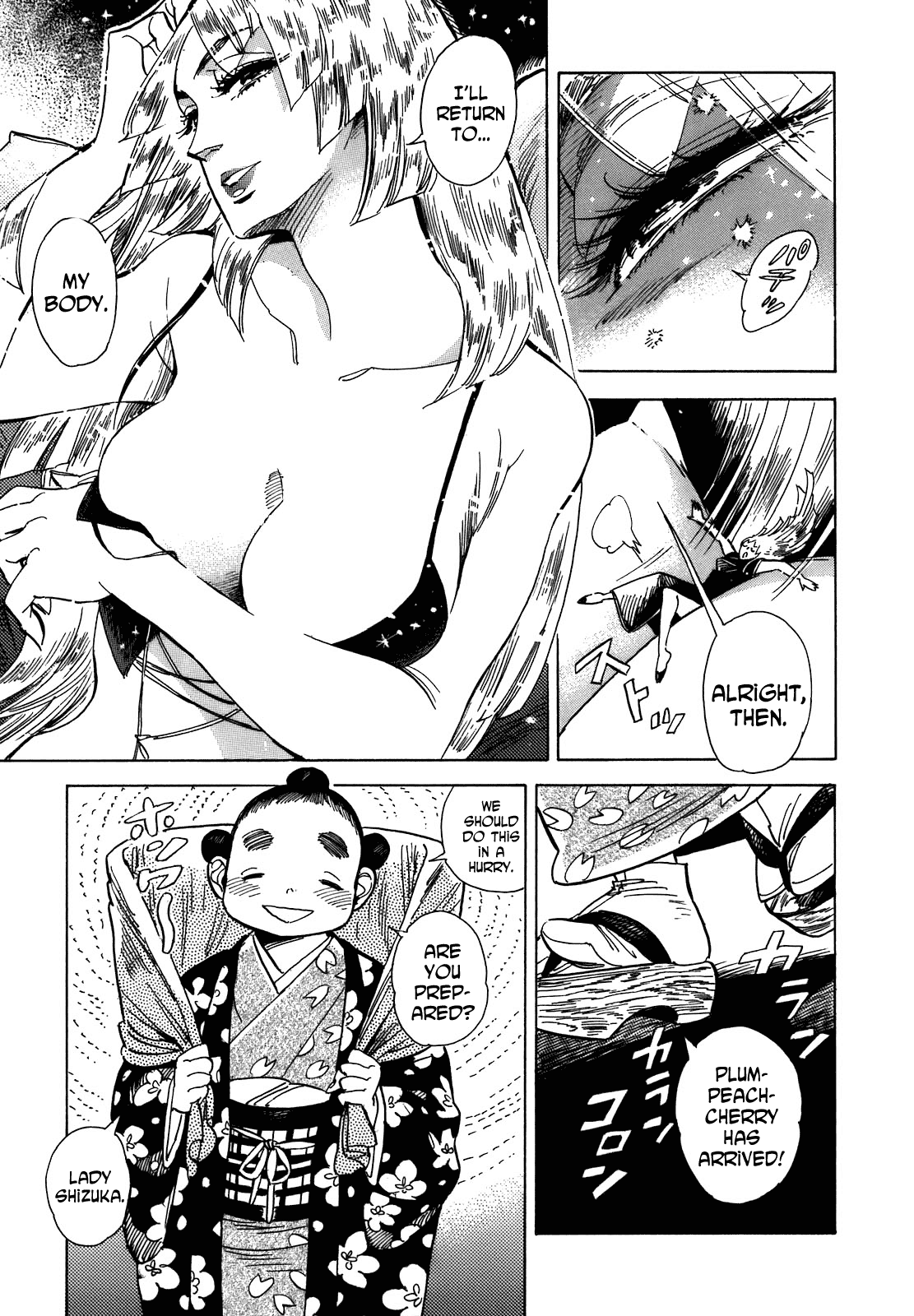 Ran to Haiiro no Sekai Chapter 10 page 11 - Chapter 10: Refreshed and Happy